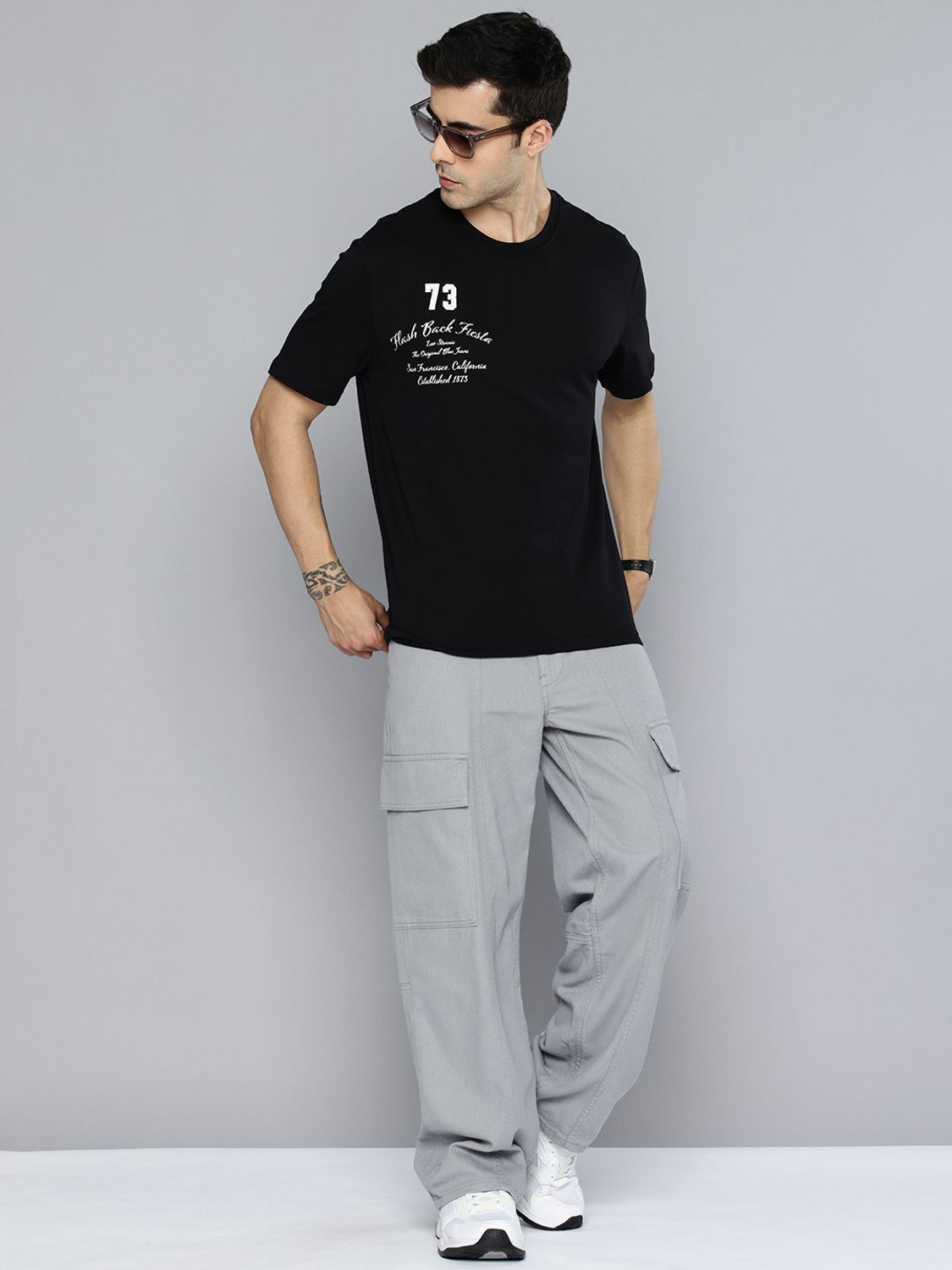 Image of LEVI'S 578 Loose Fit Men Grey Jeans