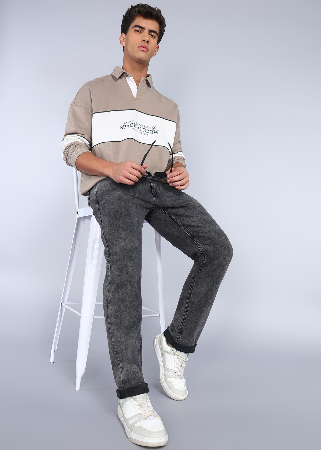 Image of LEVI'S Tapered Fit Men Grey Jeans