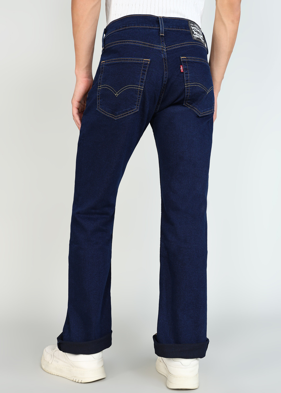 Image of LEVI'S Boot-Leg Men Dark Blue Jeans