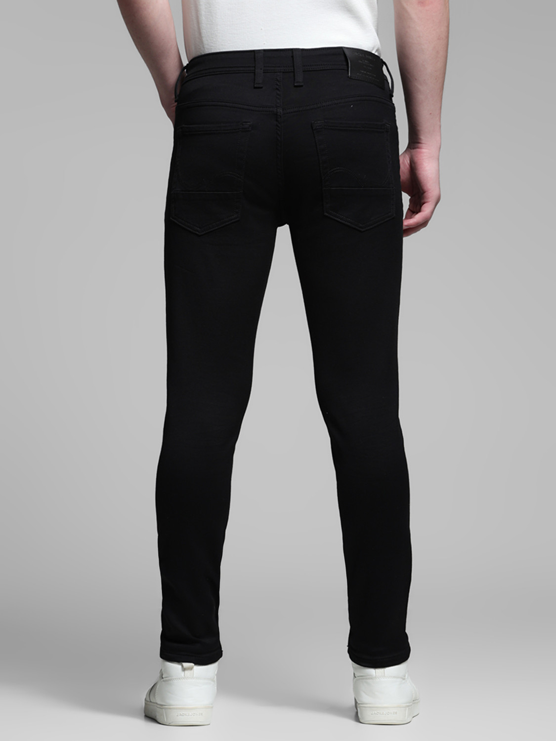 Image of JACK & JONES Slim Men Black Jeans