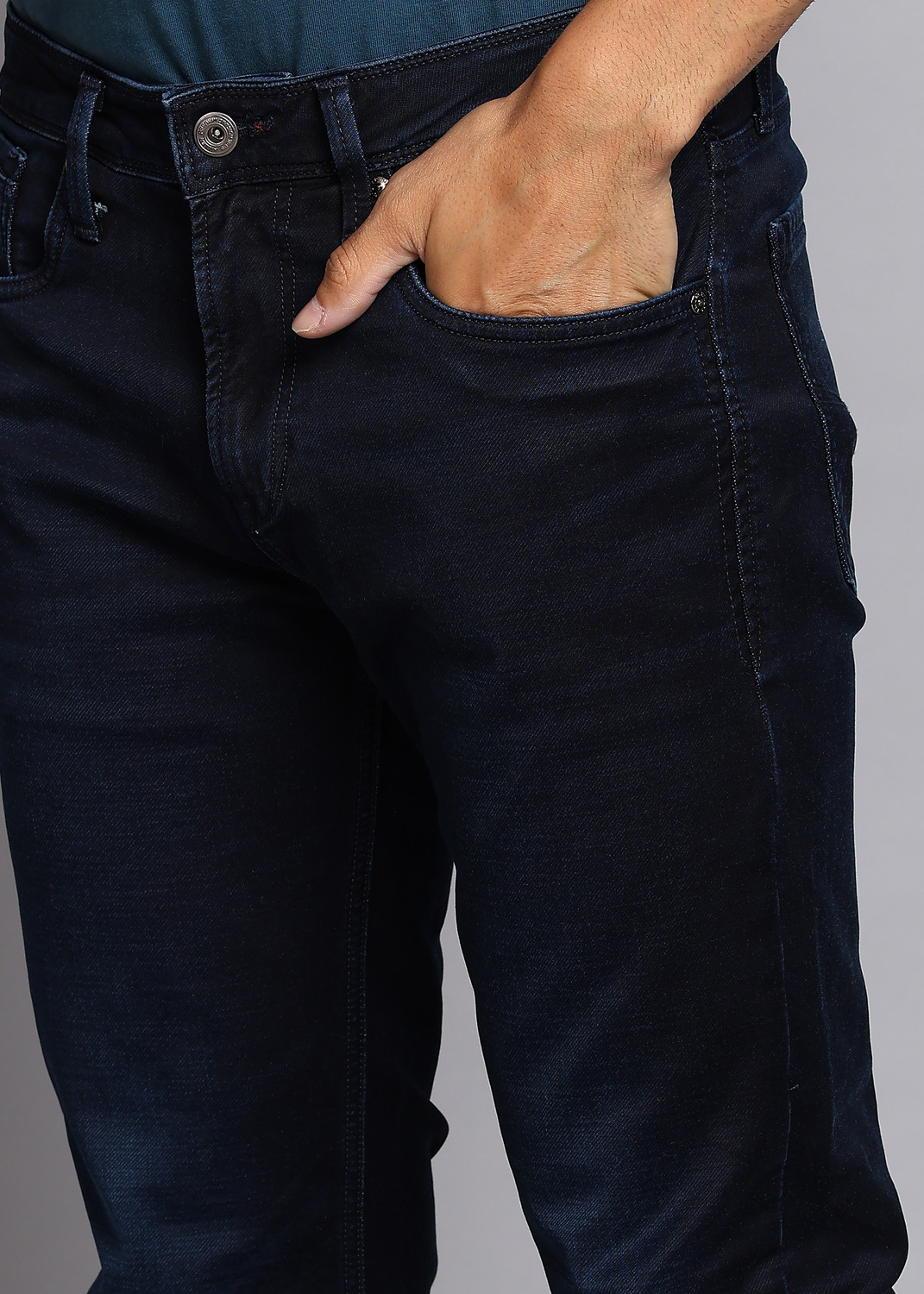Image of KILLER Slim Men Dark Blue Jeans