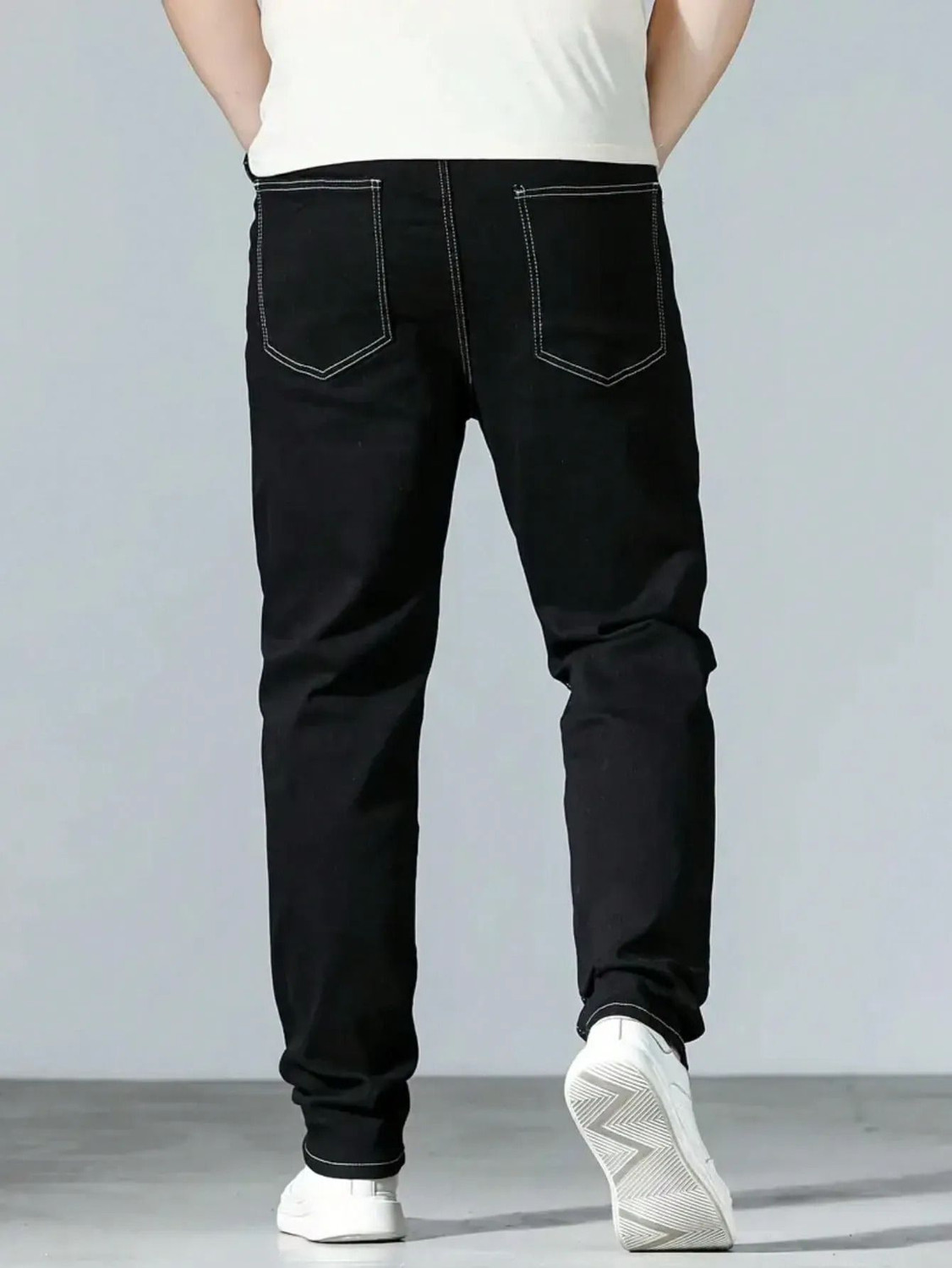 Image of KOTTY Regular Men Black Jeans