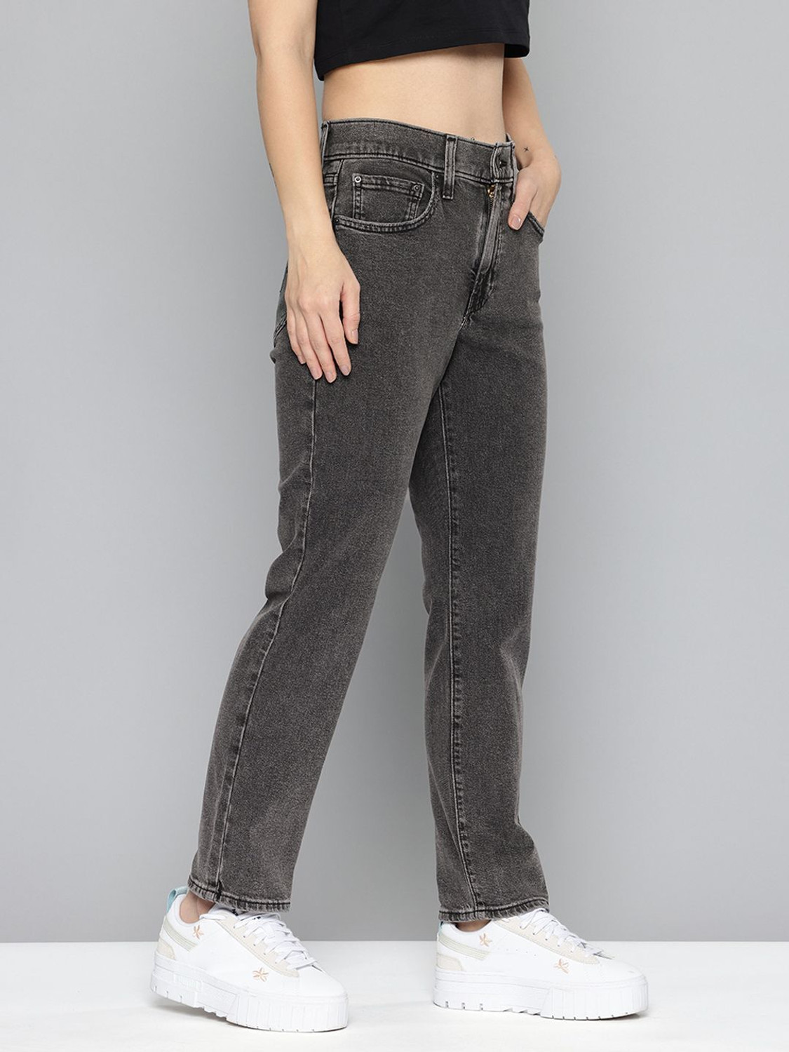 Image of LEVI'S Slim Women Black Jeans