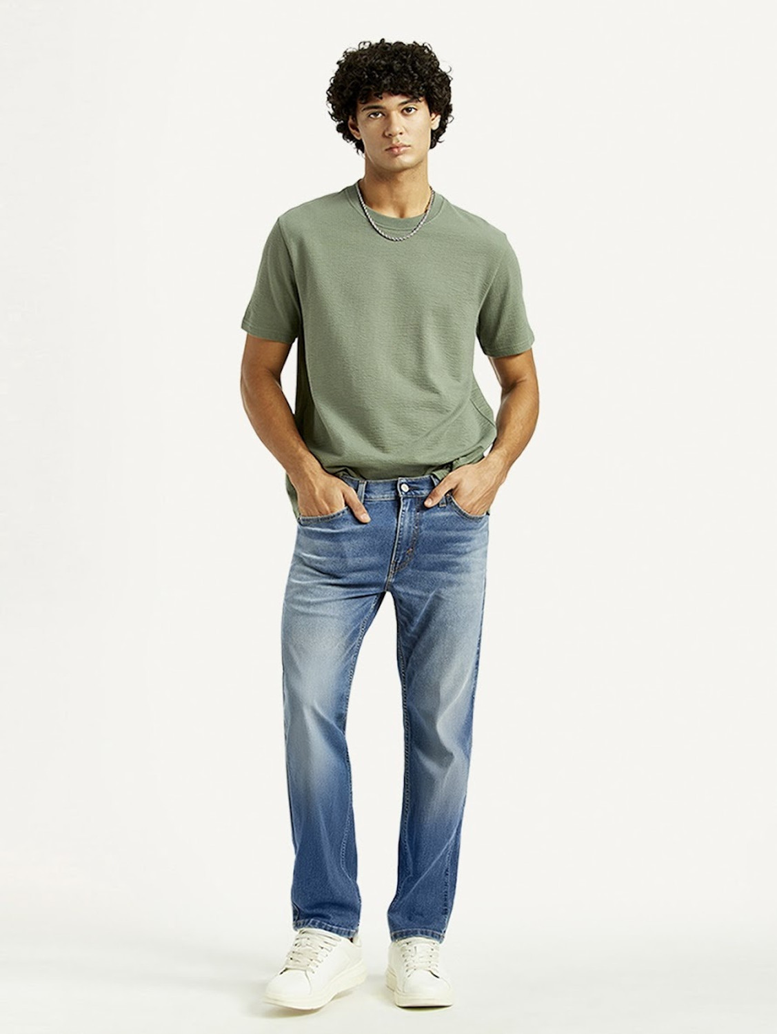 Image of LEVI'S Slim Men Blue Jeans