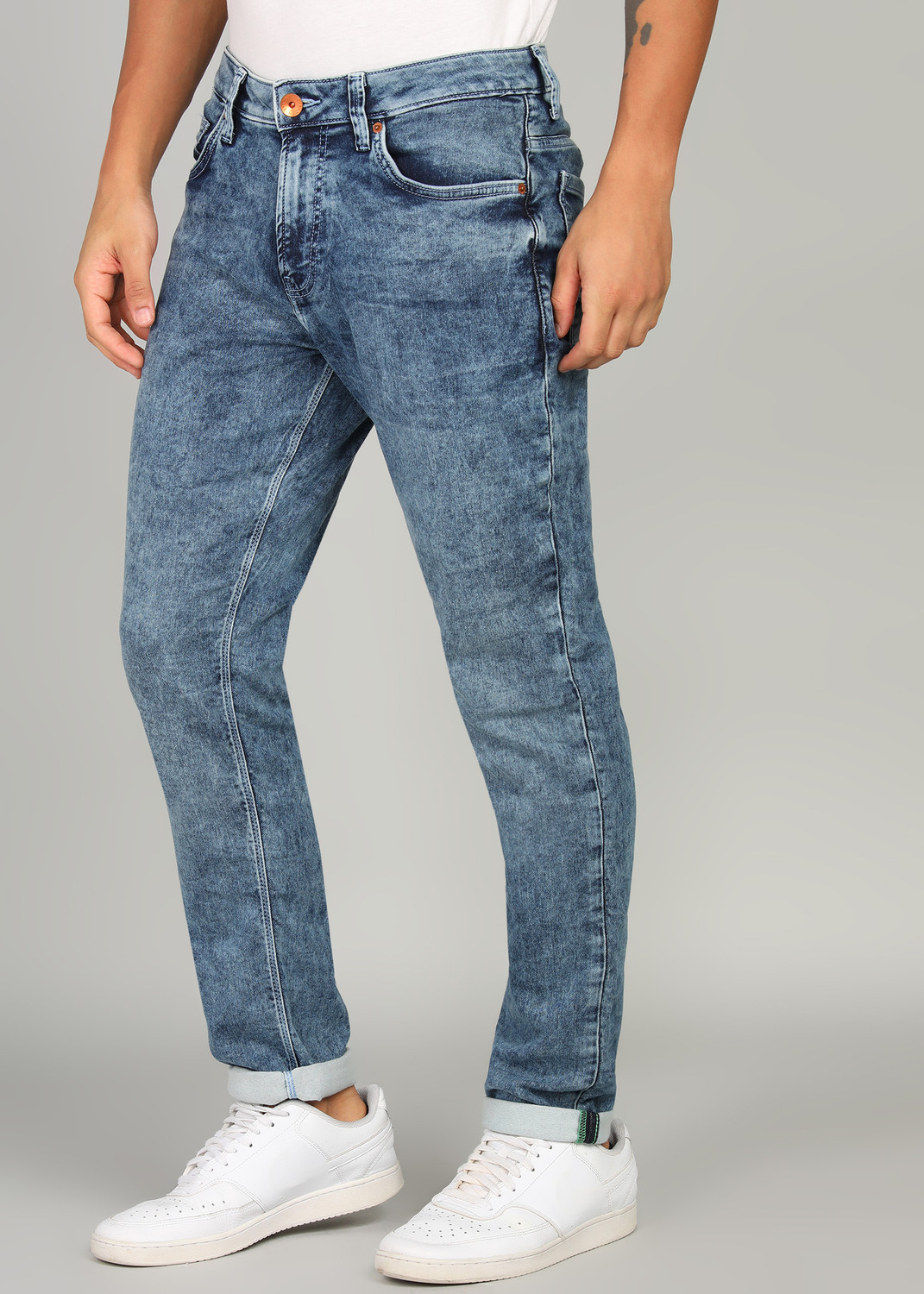 Image of United Colors of Benetton Slim Men Blue Jeans