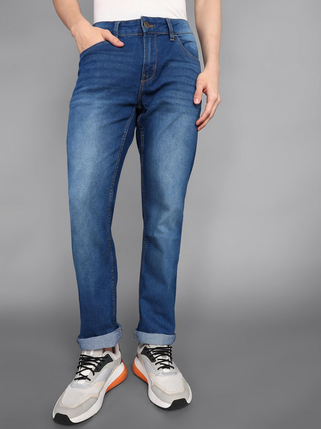Image of METRONAUT Slim Men Blue Jeans