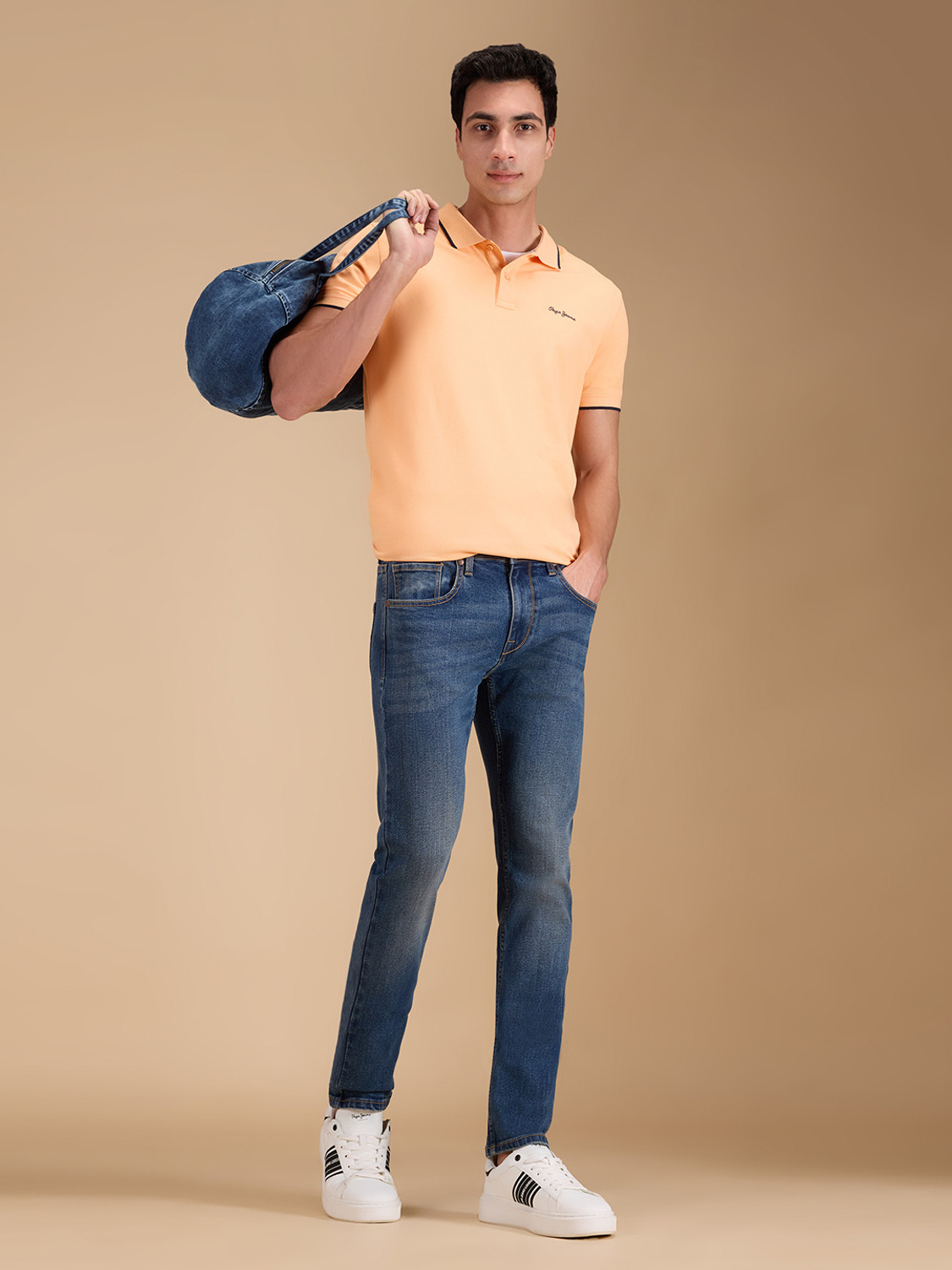 Image of Pepe Jeans Slim Men Blue Jeans