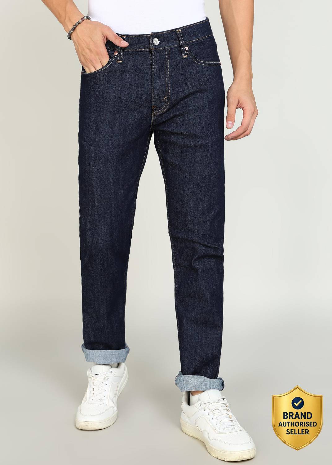 LEVI'S Slim Men Dark Blue Jeans
