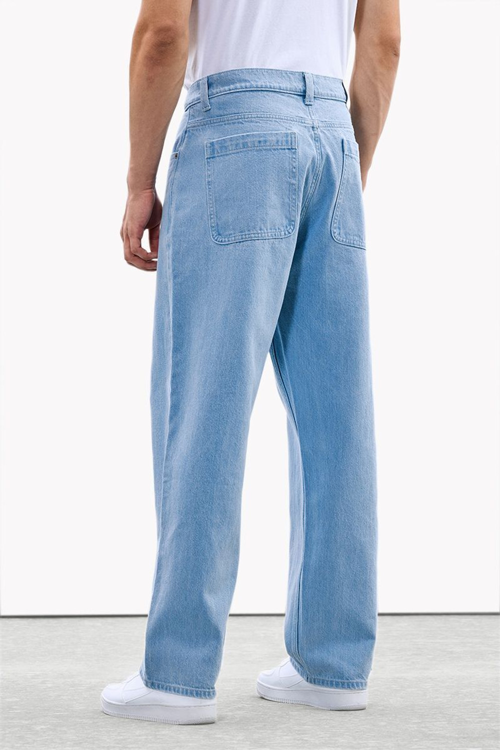 Image of Snitch Loose Fit Men Light Blue Jeans