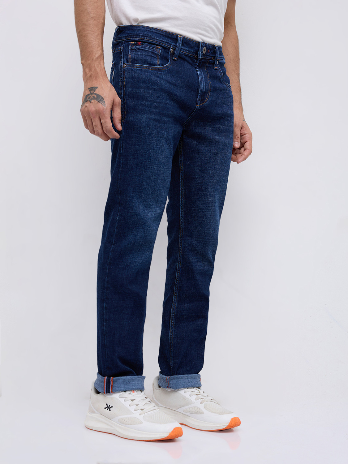 Image of KILLER Slim Men Dark Blue Jeans