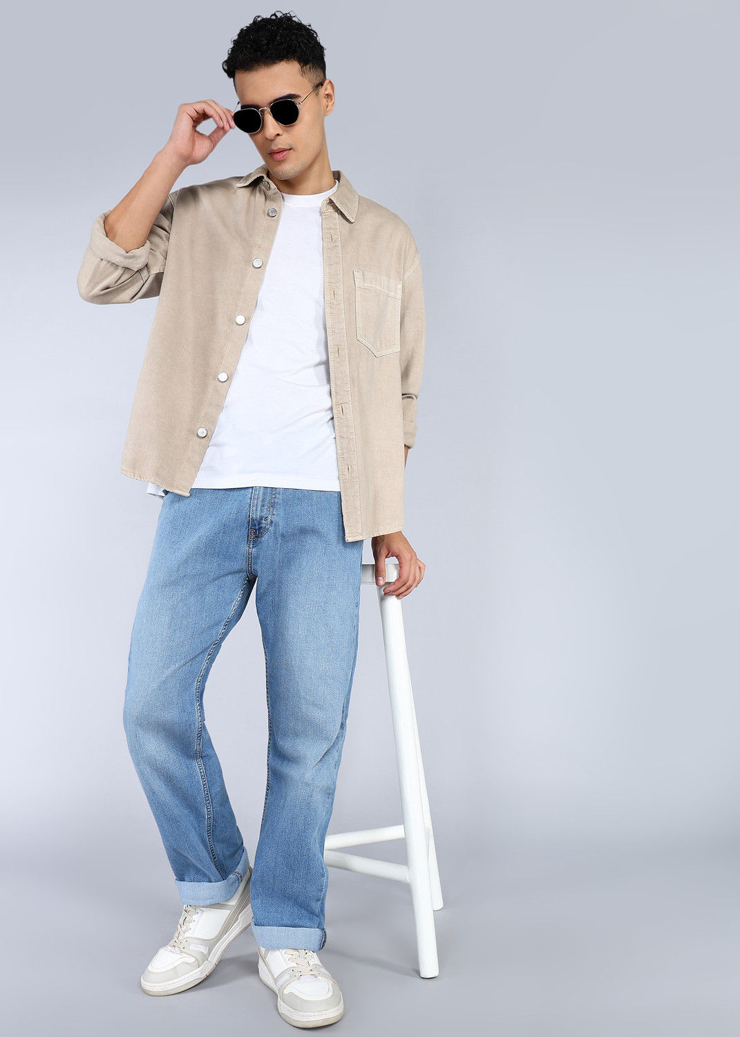 Image of LEVI'S Straight Fit Men Blue Jeans