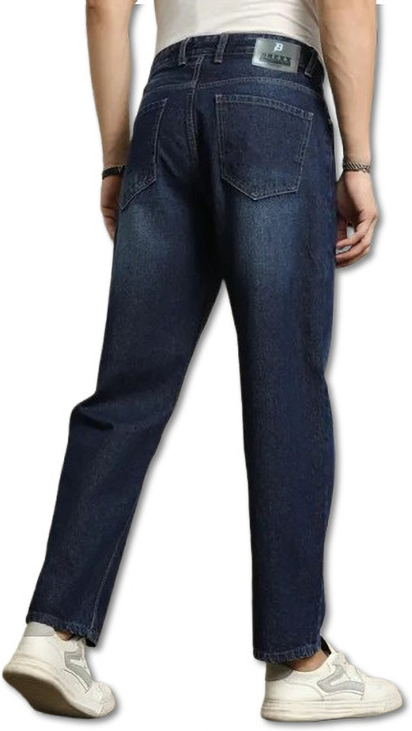 Image of BREXX Relaxed Fit Men Dark Blue Jeans