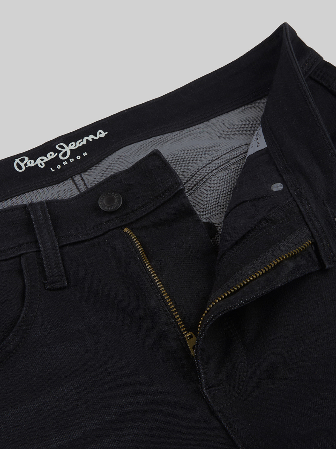 Image of Pepe Jeans Slim Men Black Jeans