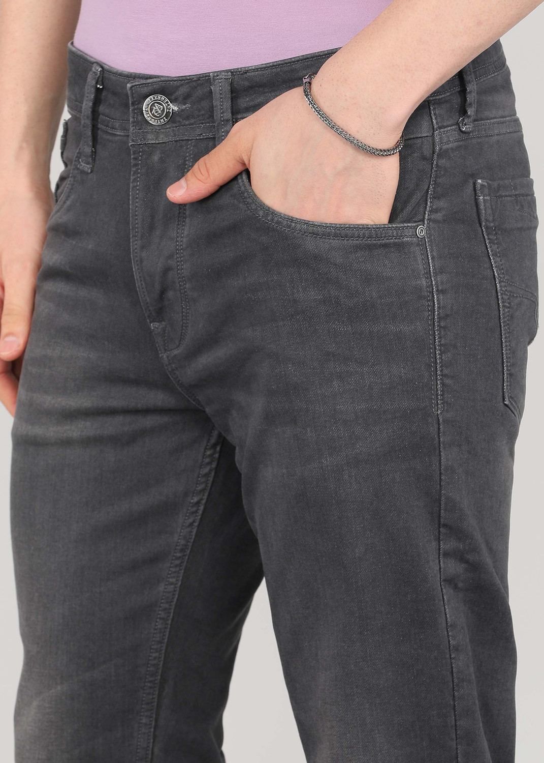 Image of INTEGRITI Slim Men Grey Jeans