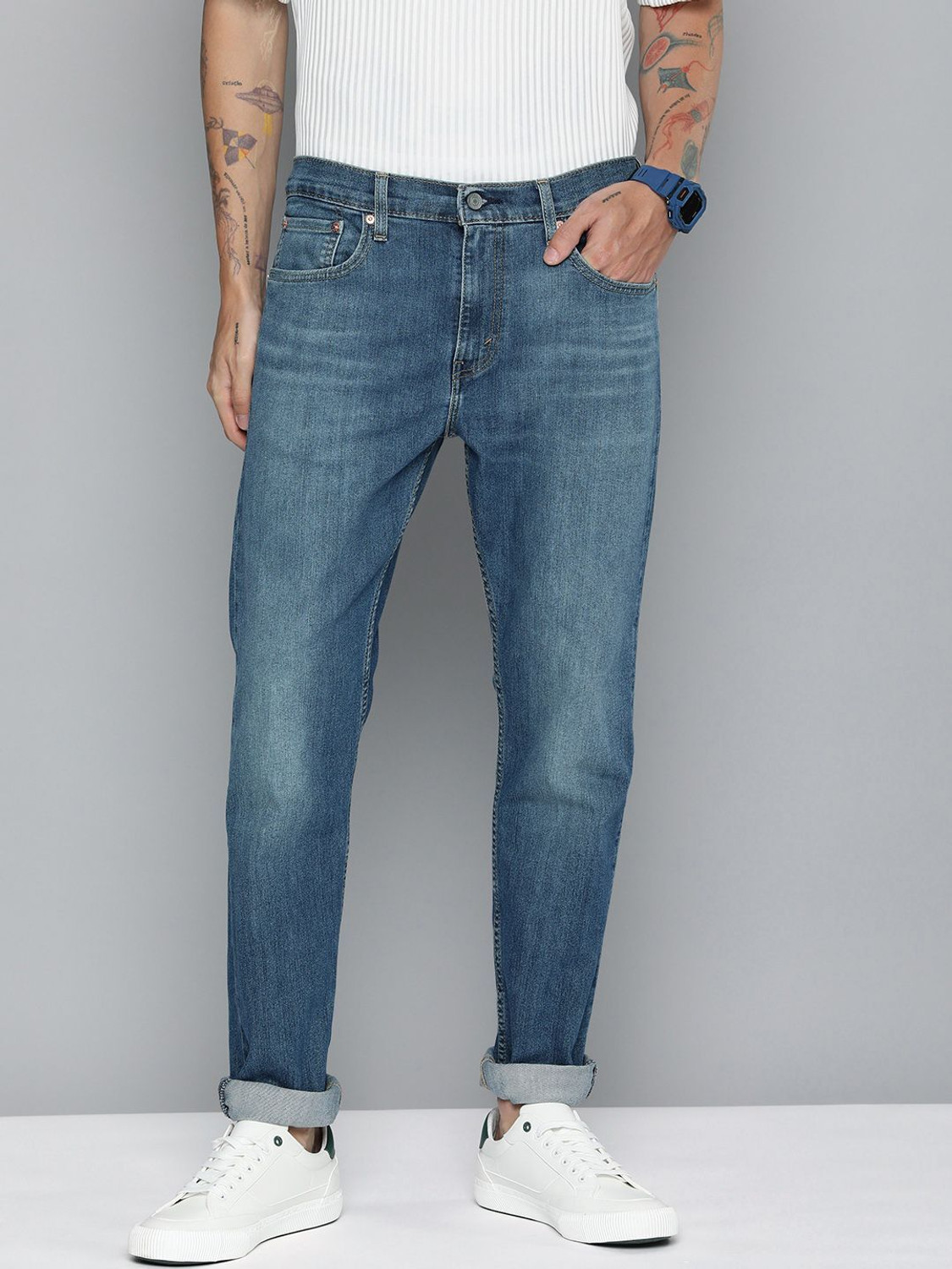 Image of LEVI'S 512 Slim Men Blue Jeans