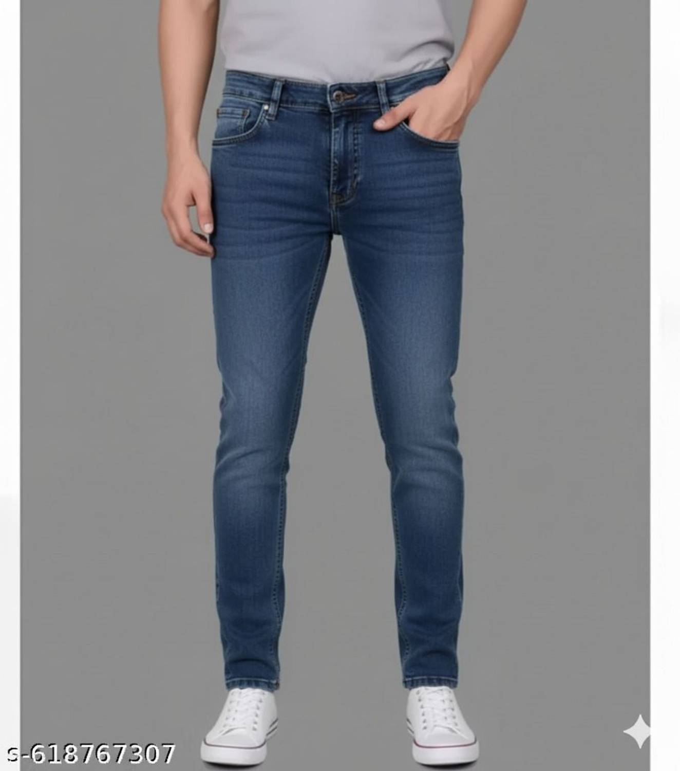 abcdi Regular Men Blue Jeans
