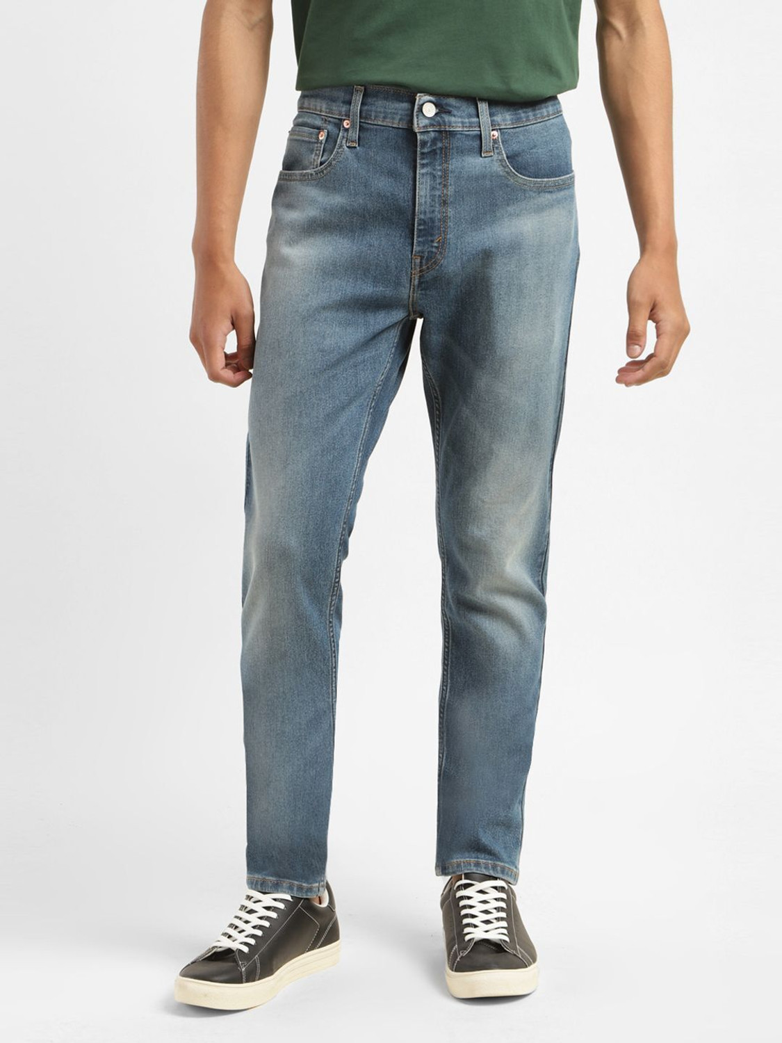 Image of LEVI'S Tapered Fit Men Blue Jeans