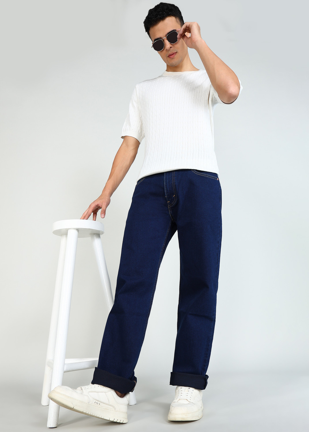Image of LEVI'S Relaxed Fit Men Dark Blue Jeans