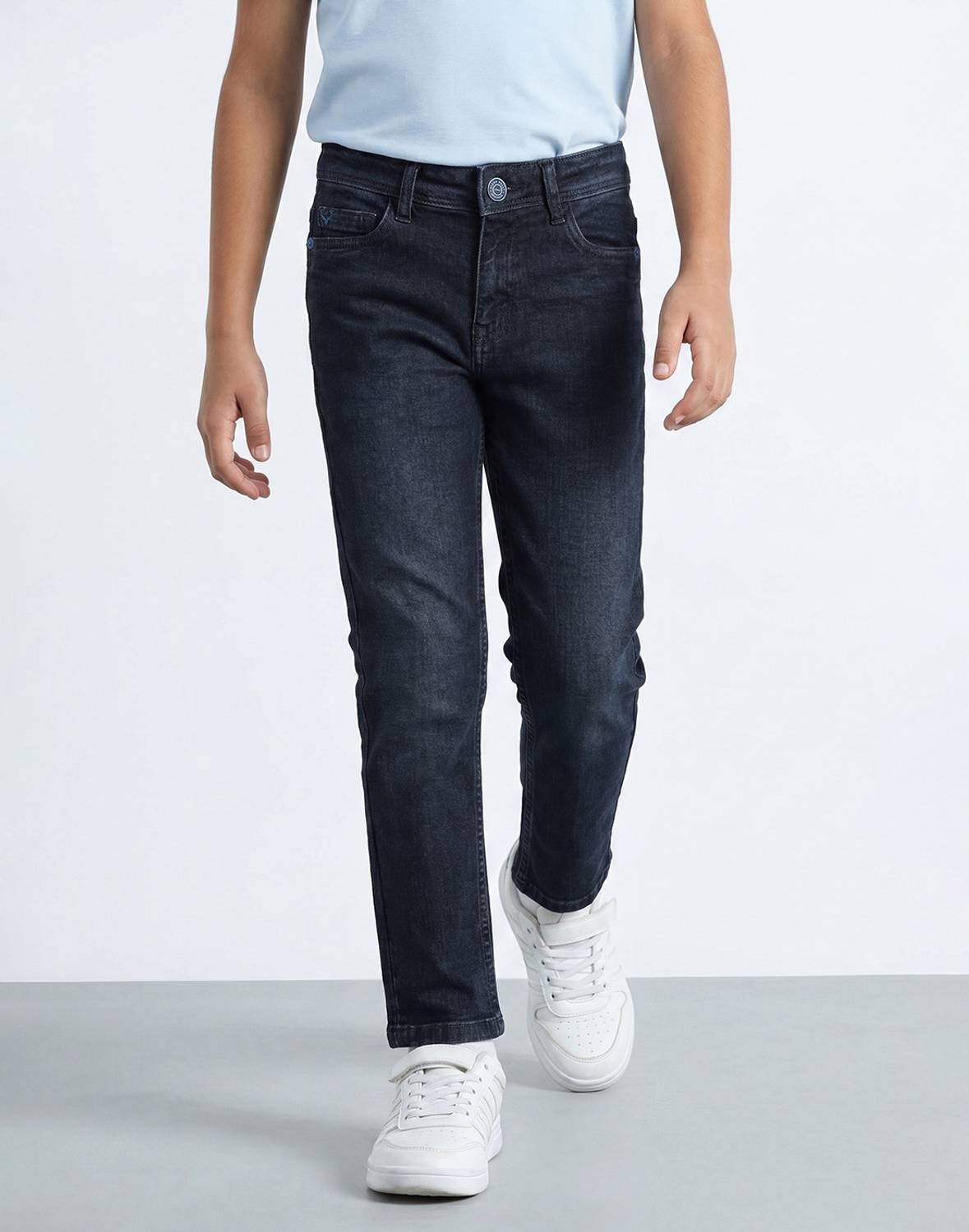 Allen Solly Slim Boys Light Blue Jeans