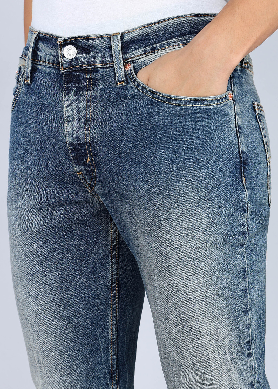 Image of LEVI'S Slim Men Blue Jeans