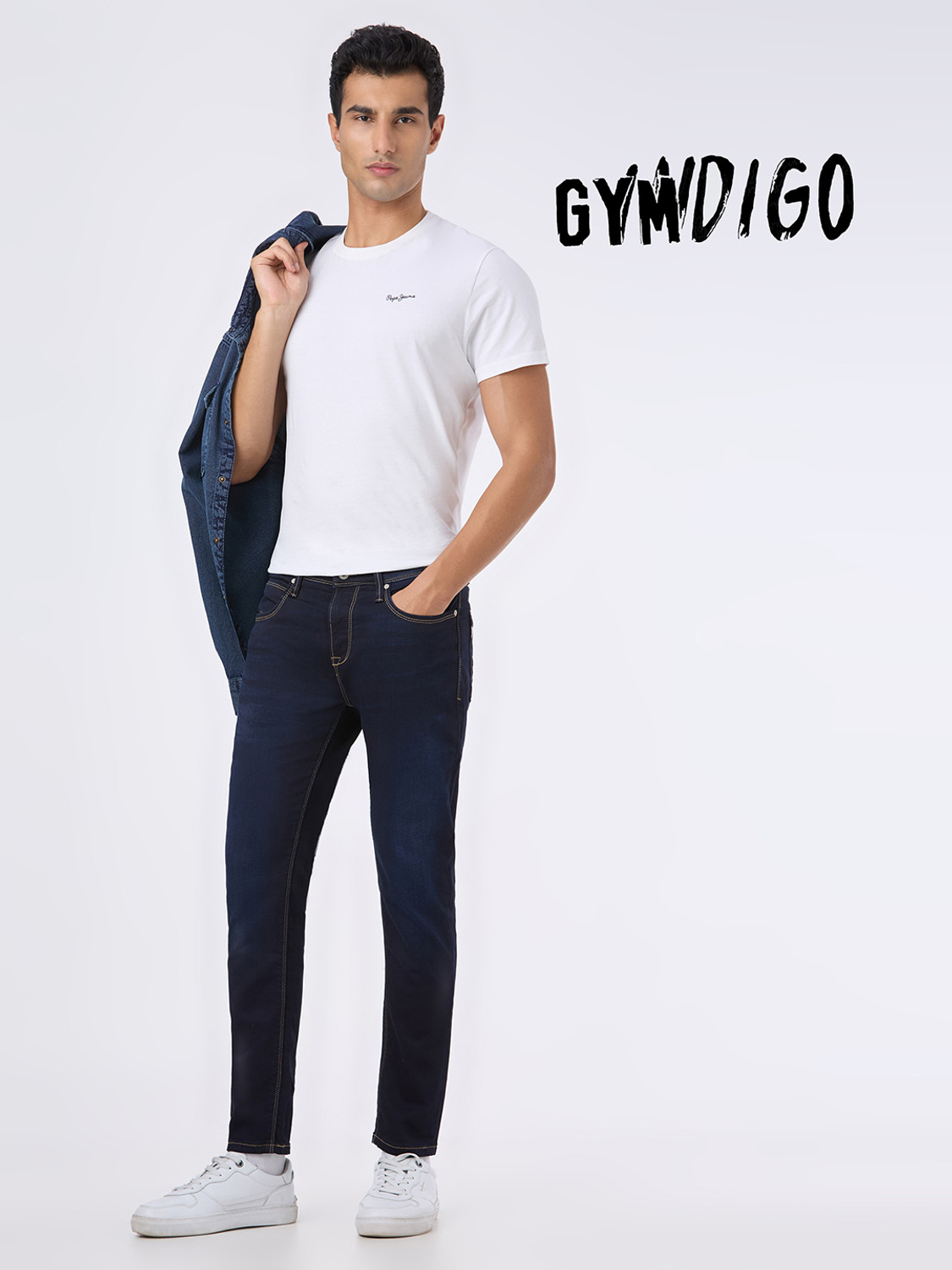 Image of Pepe Jeans Skinny Men Blue Jeans
