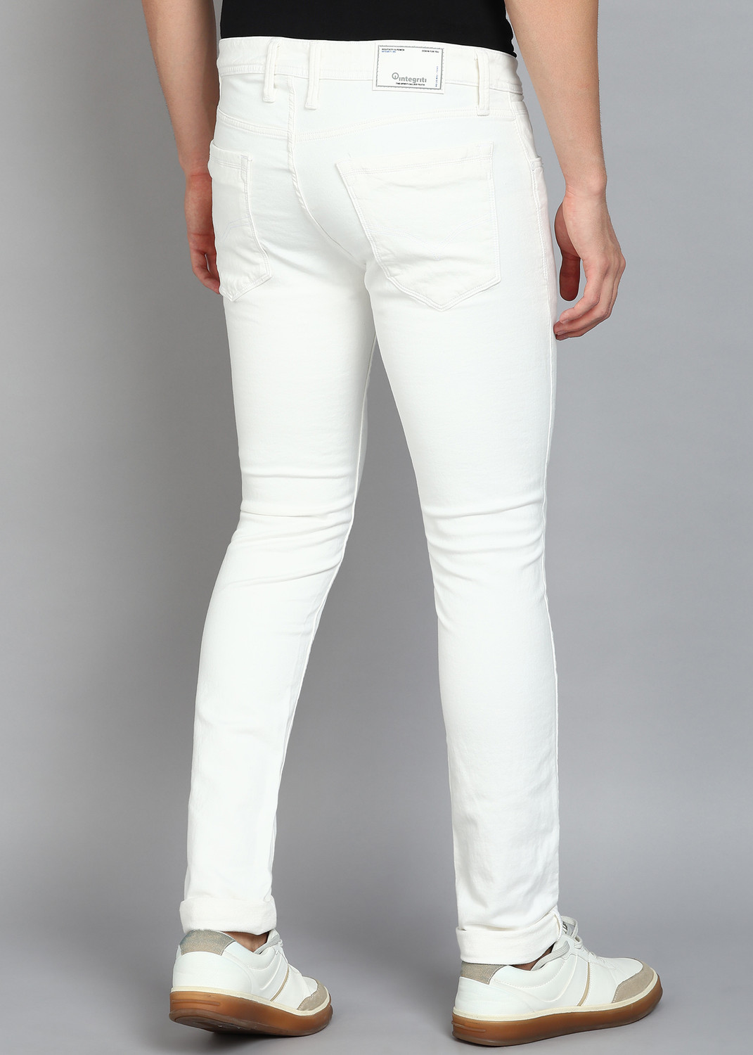 Image of INTEGRITI Skinny Men White Jeans