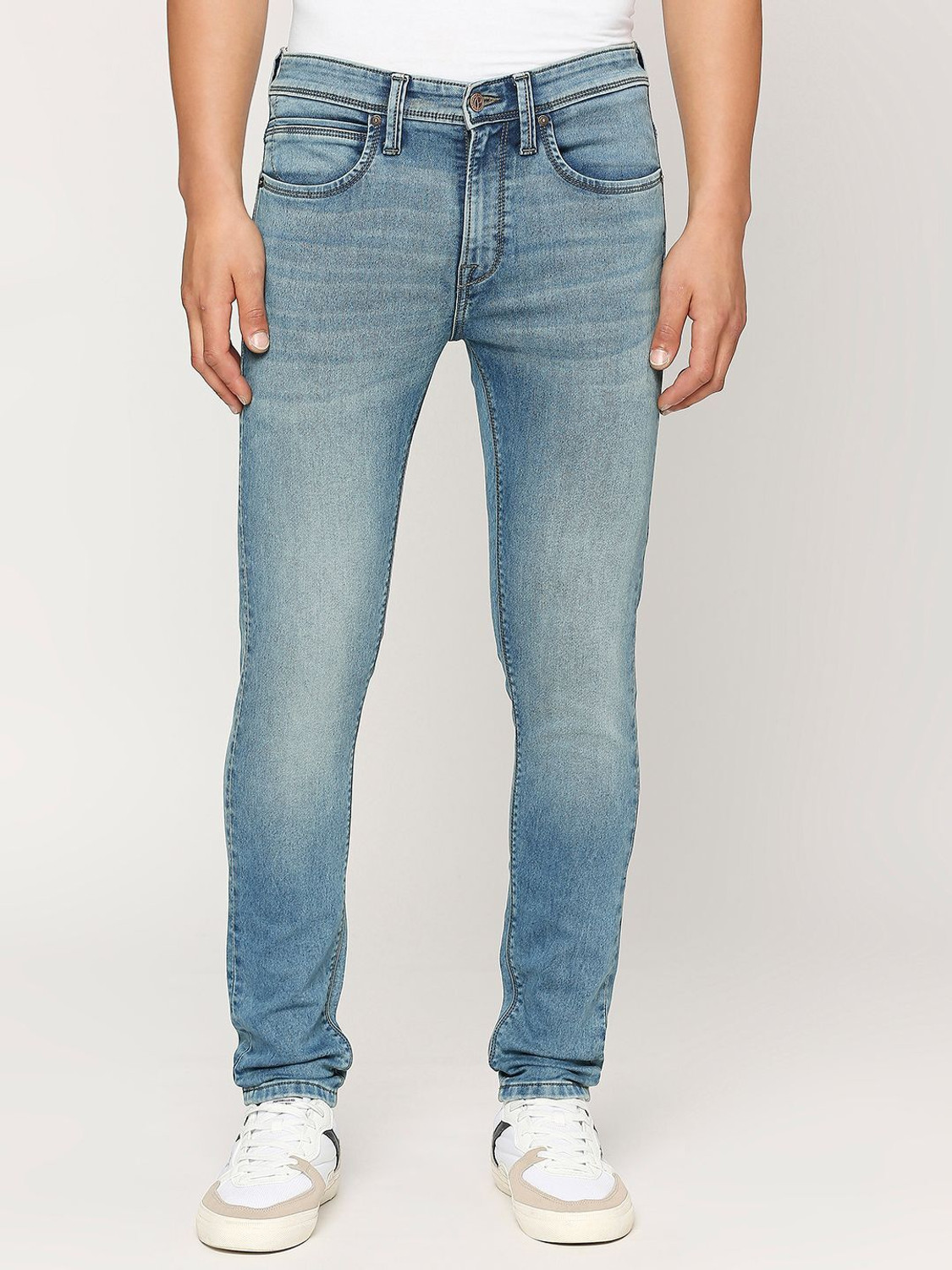 Image of Pepe Jeans Skinny Men Blue Jeans