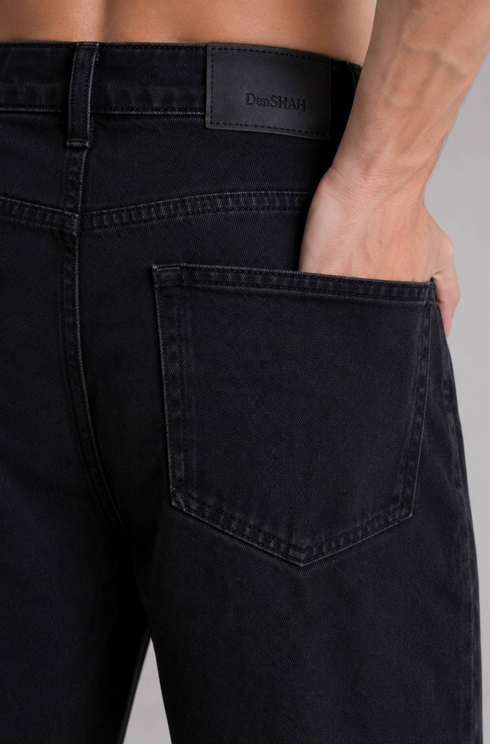 DenSHAH Straight Fit Men Black Jeans - Image 4