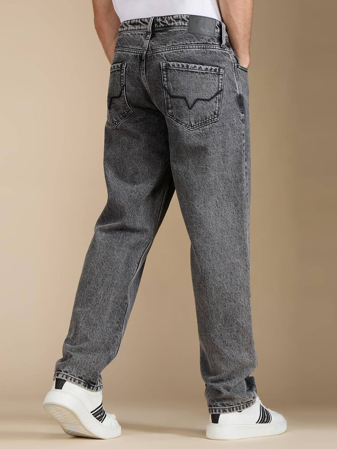 Pepe Jeans Relaxed Fit Black Jeans - Image 3