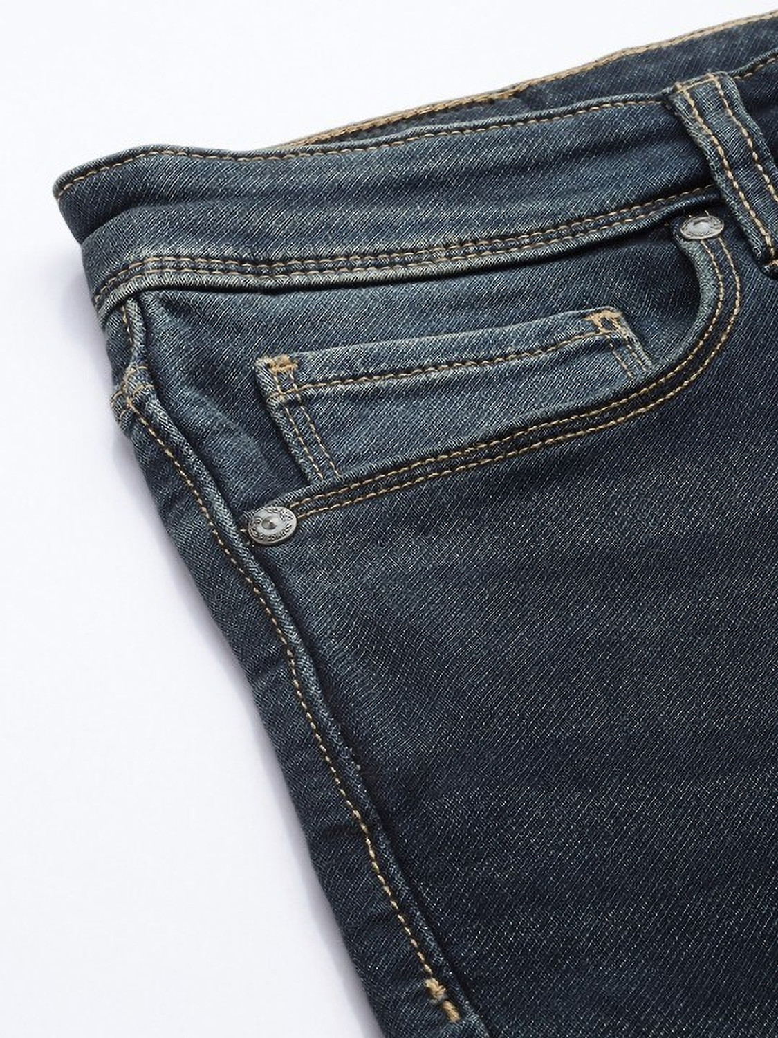 Image of Pepe Jeans Tapered Fit Men Blue Jeans