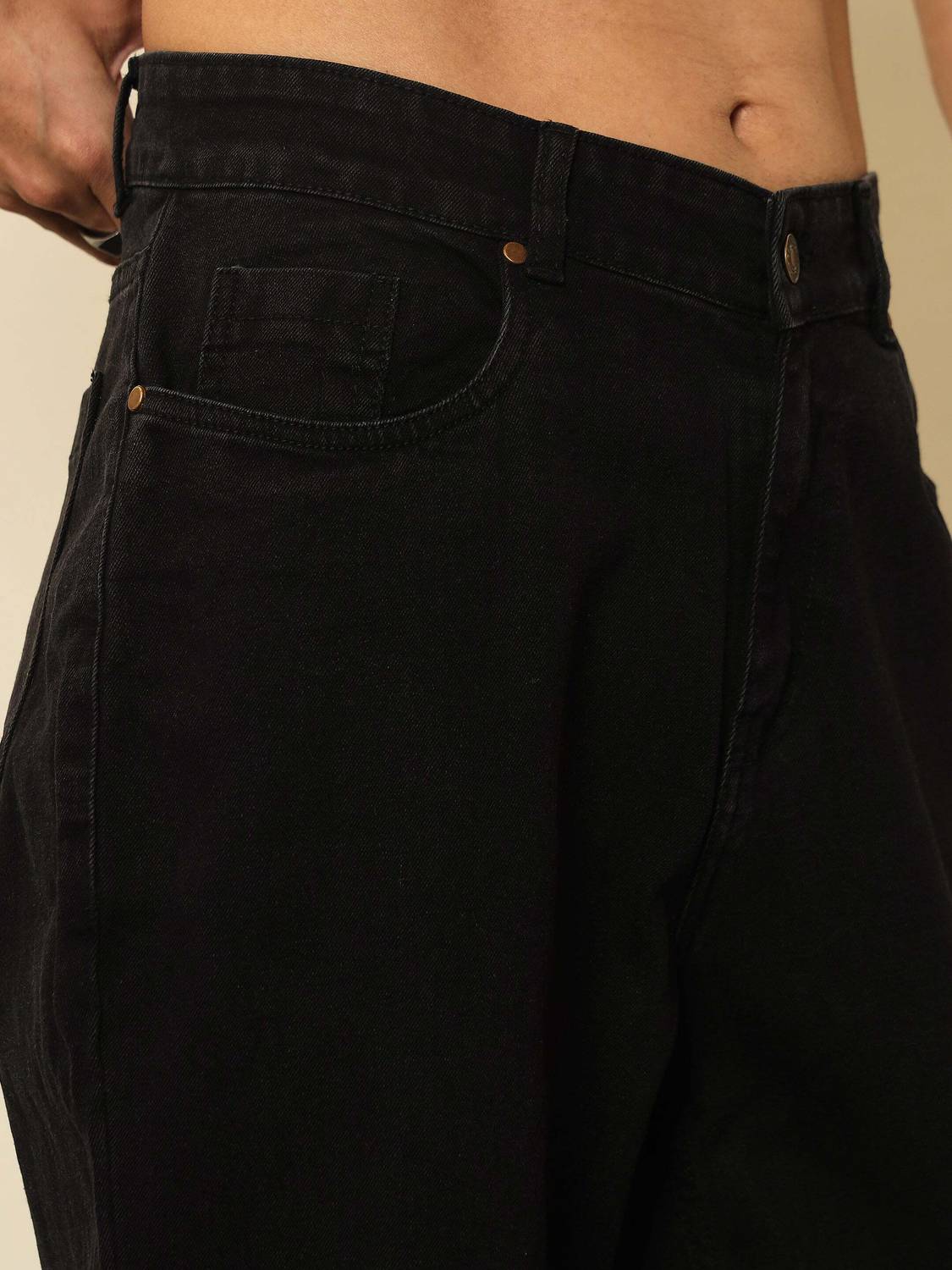 MASCLN SASSAFRAS Black Jeans - Image 4