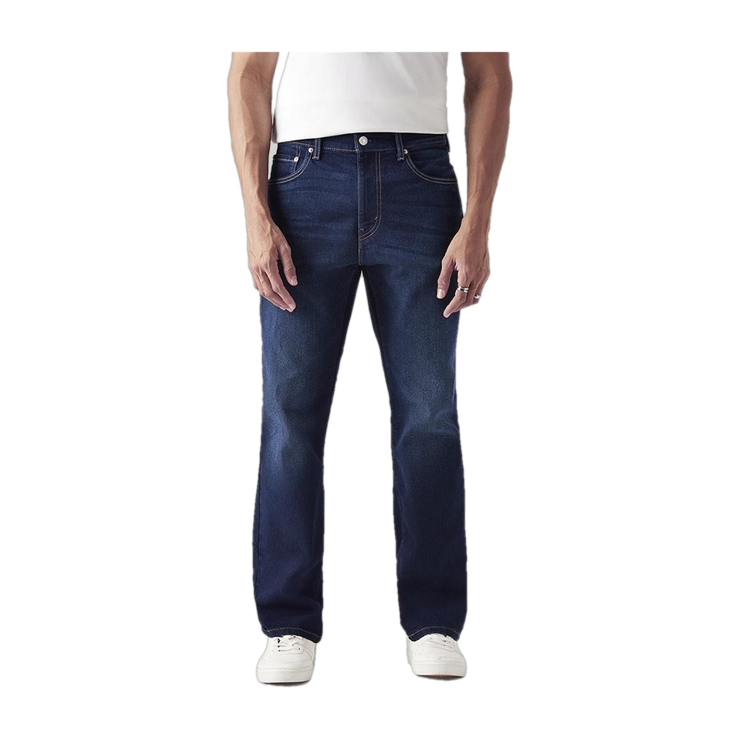 Image of LEVI'S Boot-Leg Men Dark Blue Jeans
