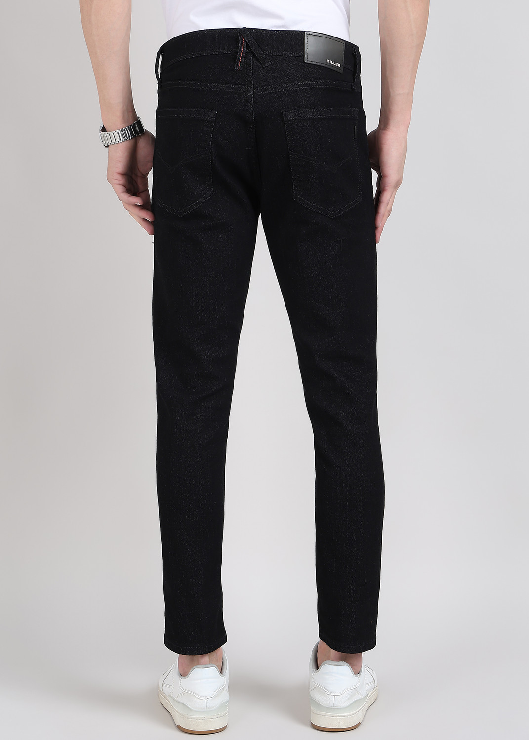Image of KILLER Skinny Men Dark Blue Jeans