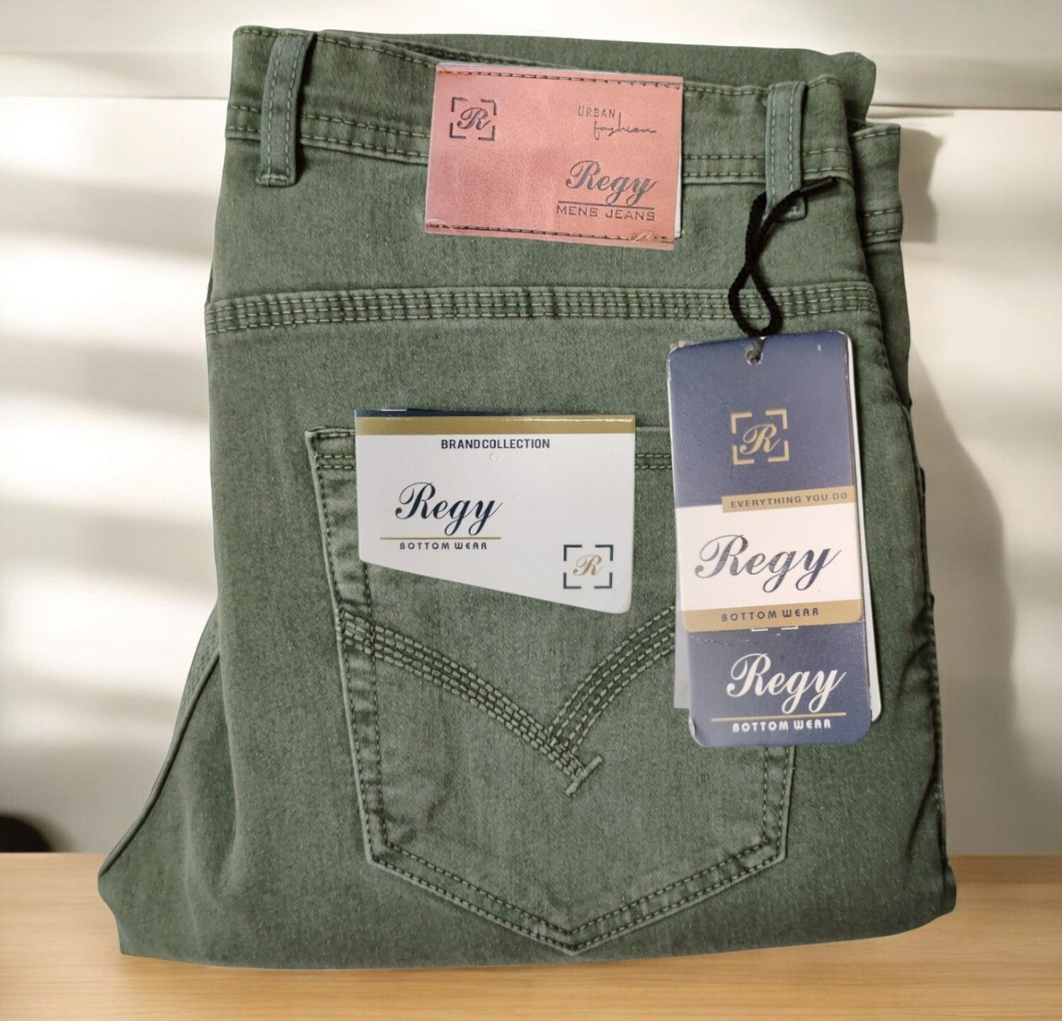 Image of REGY Slim Men Grey Jeans