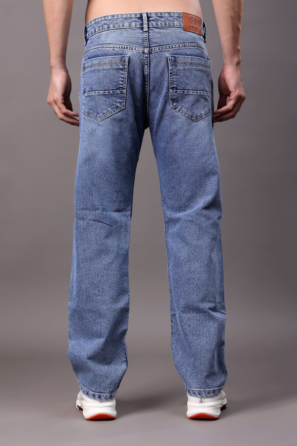 Image of ZAYSH Regular Men Blue Jeans