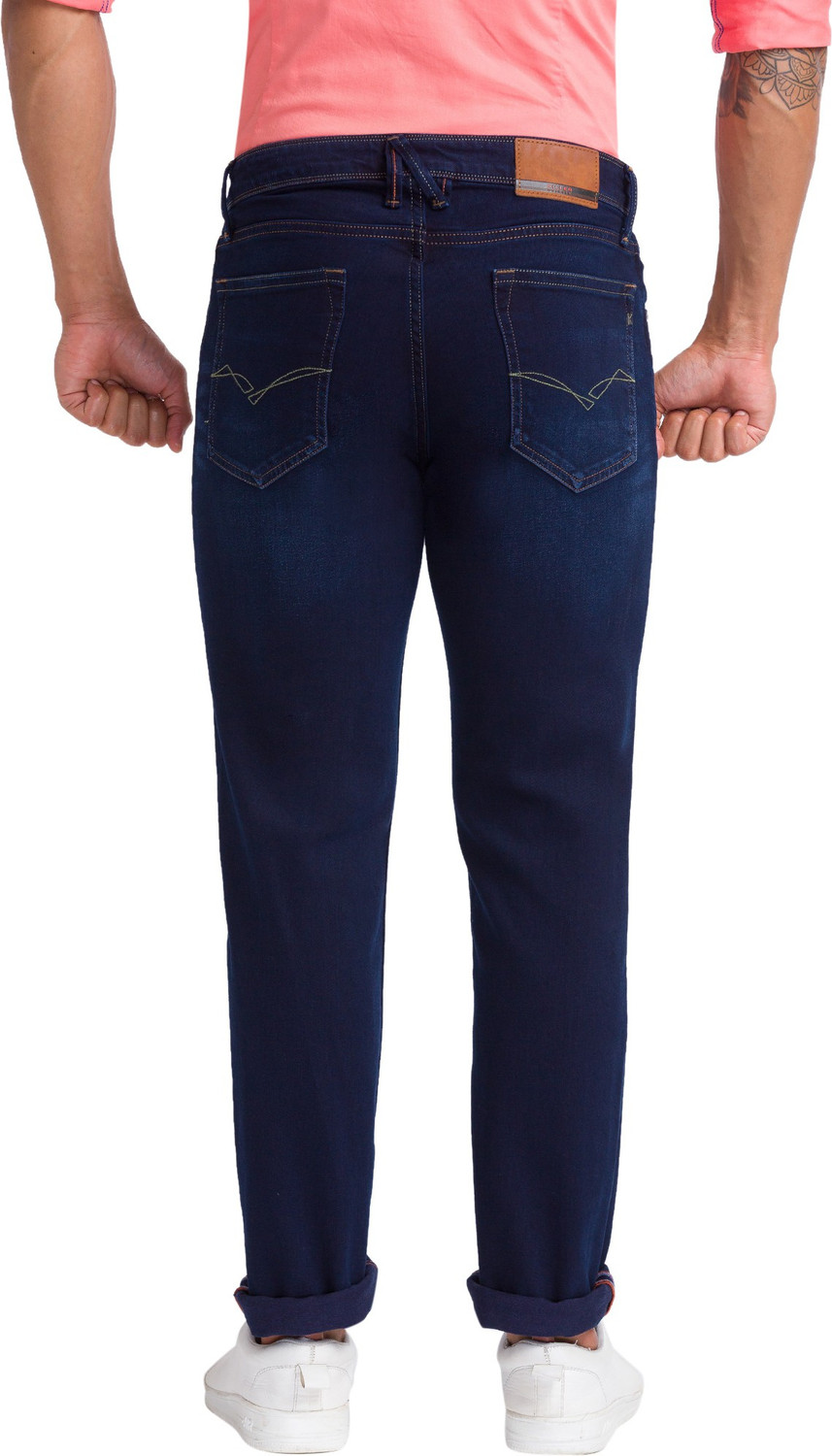 Image of KILLER Slim Men Dark Blue Jeans