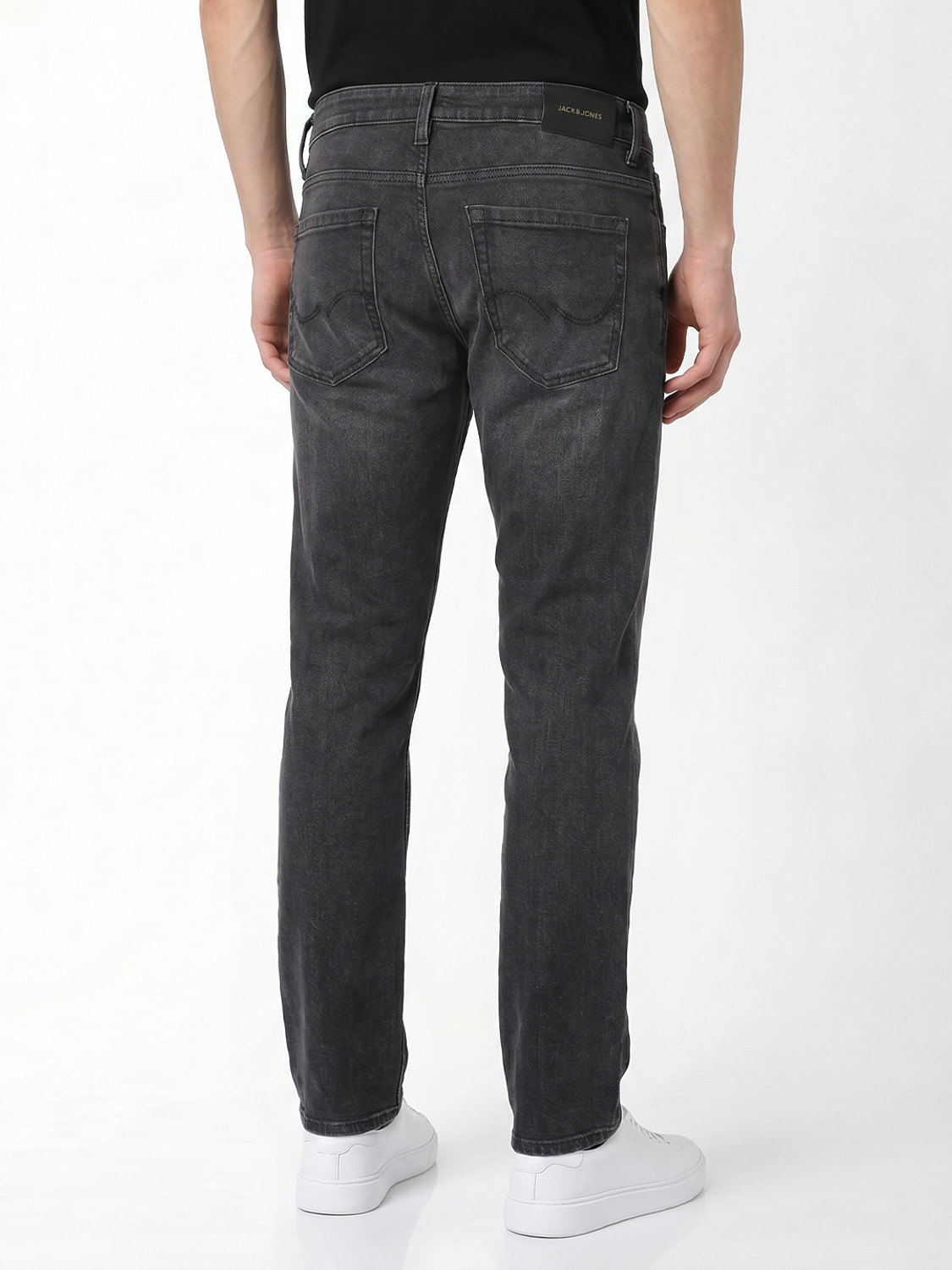 Image of JACK & JONES Regular Men Grey Jeans