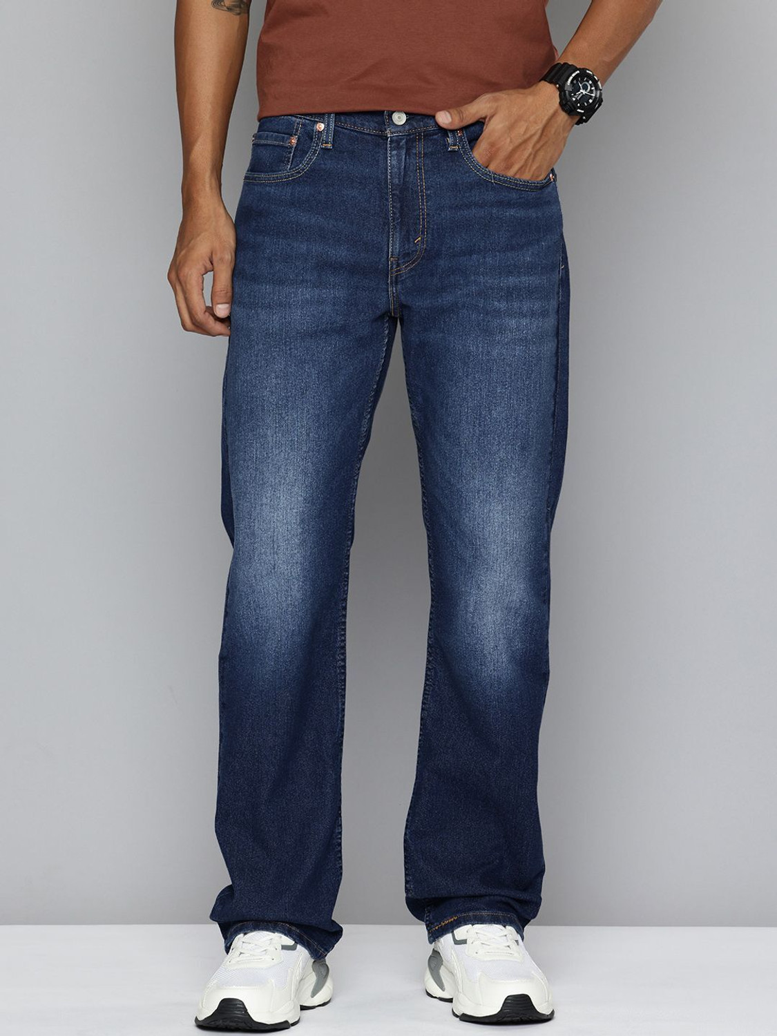 LEVI'S 527 Boot-Leg Men Blue Jeans