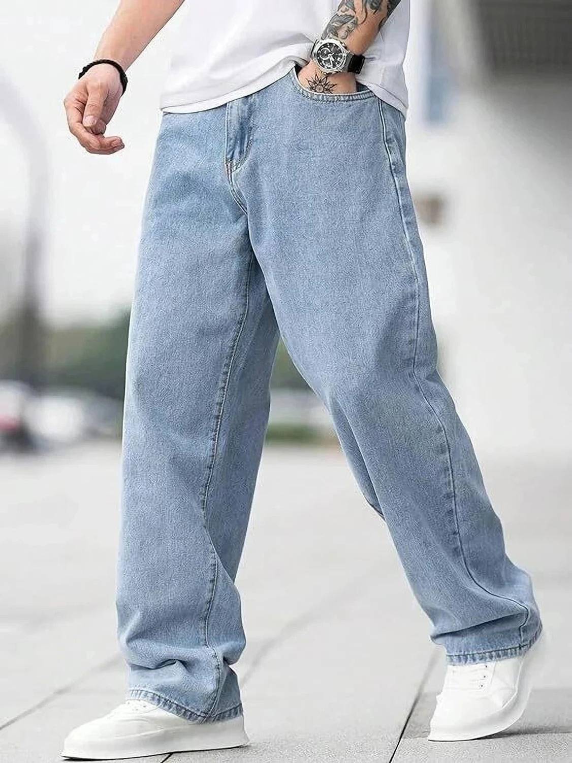 NMCONSULTANTS Straight Fit Men Light Blue Jeans