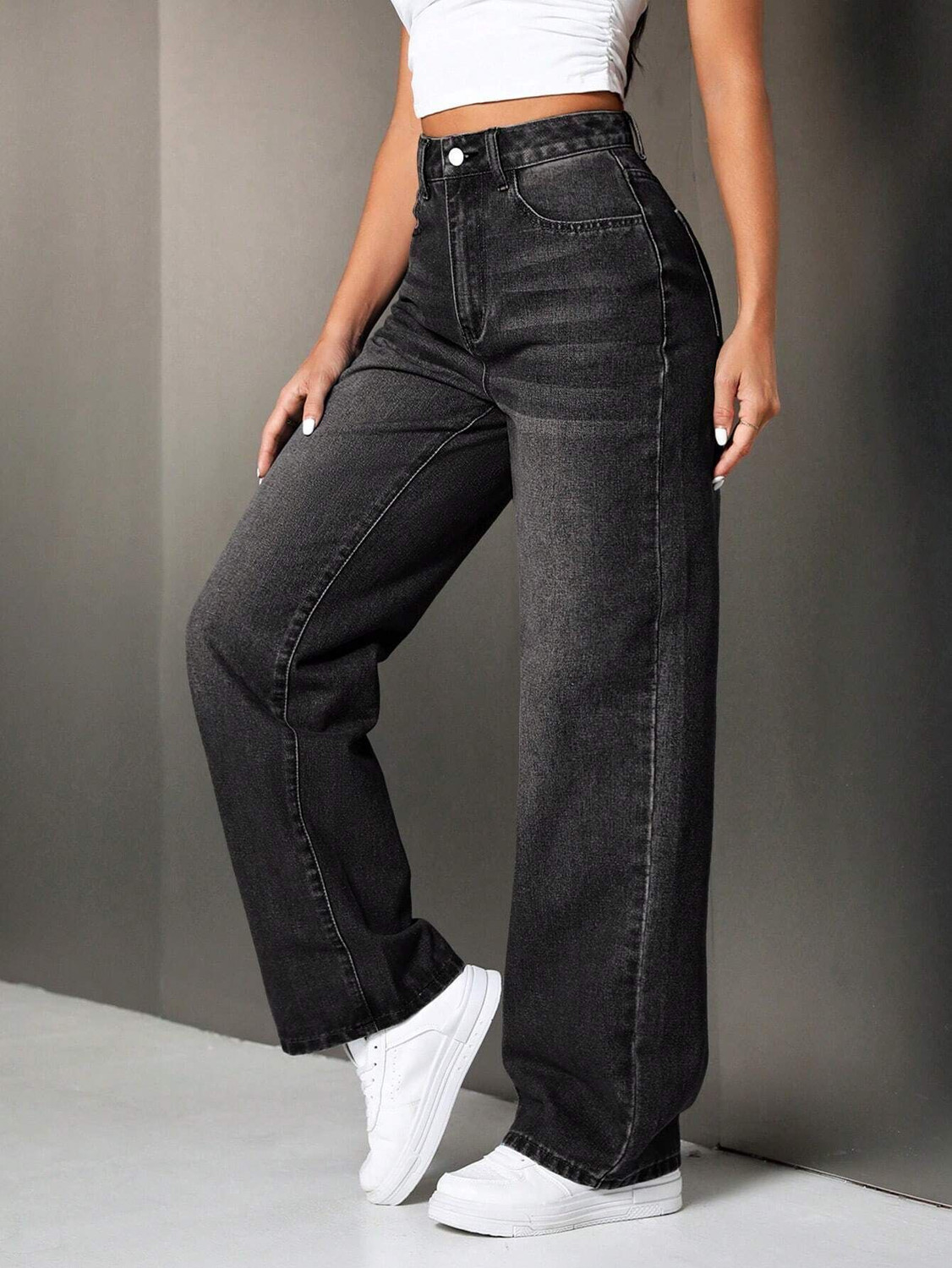 Image of YMT Regular Women Black Jeans