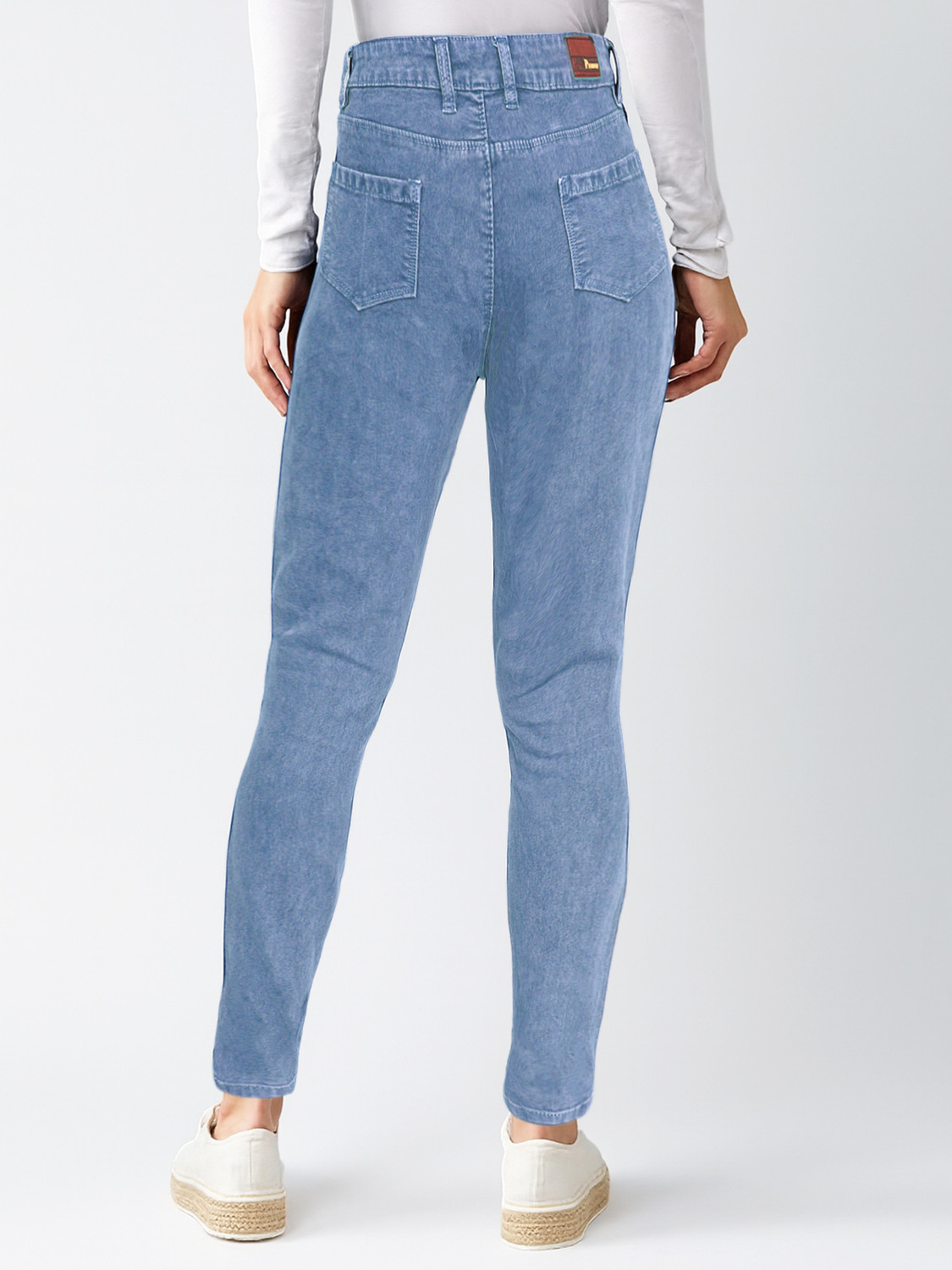 Image of PLOUNGE Skinny Women Light Blue Jeans