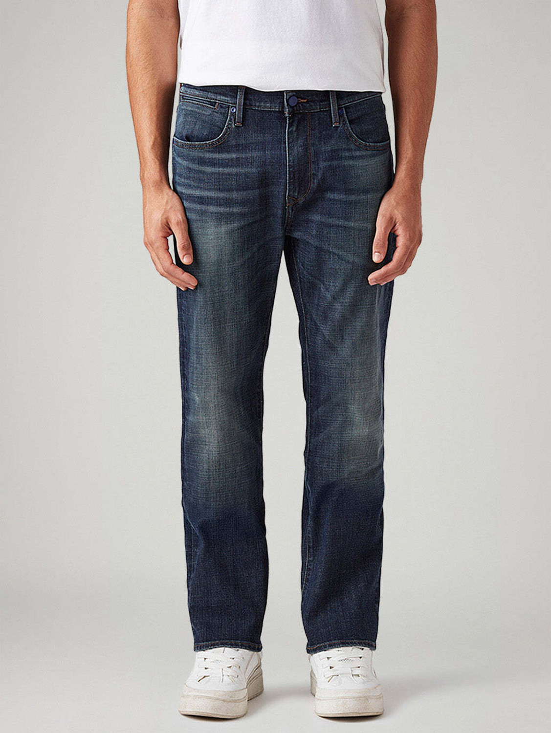 Image of LEVI'S Boot-Leg Men Dark Blue Jeans