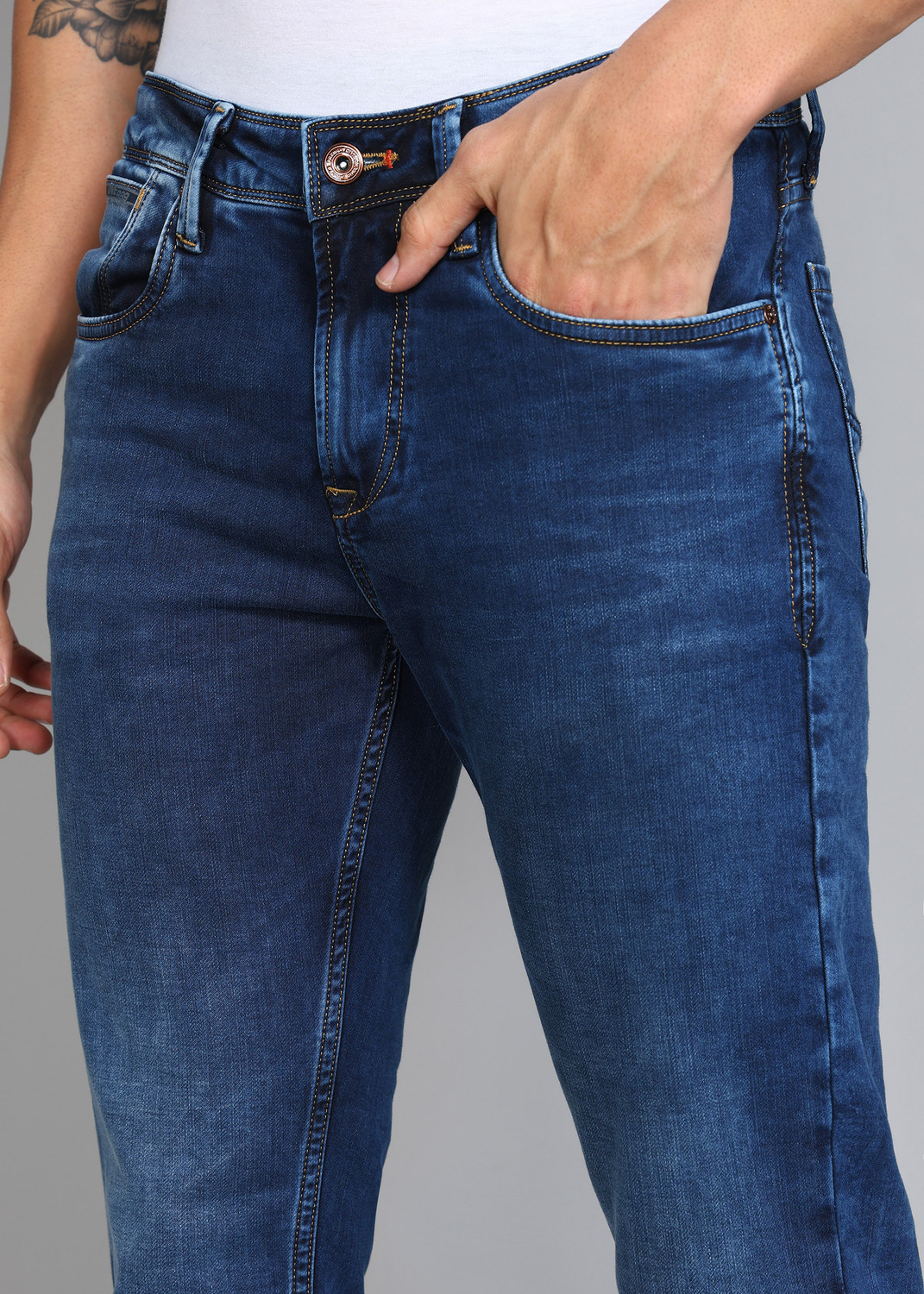 Image of KILLER Slim Men Blue Jeans