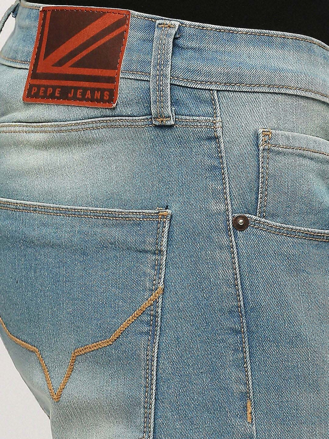 Image of Pepe Jeans Slim Men Dark Blue Jeans