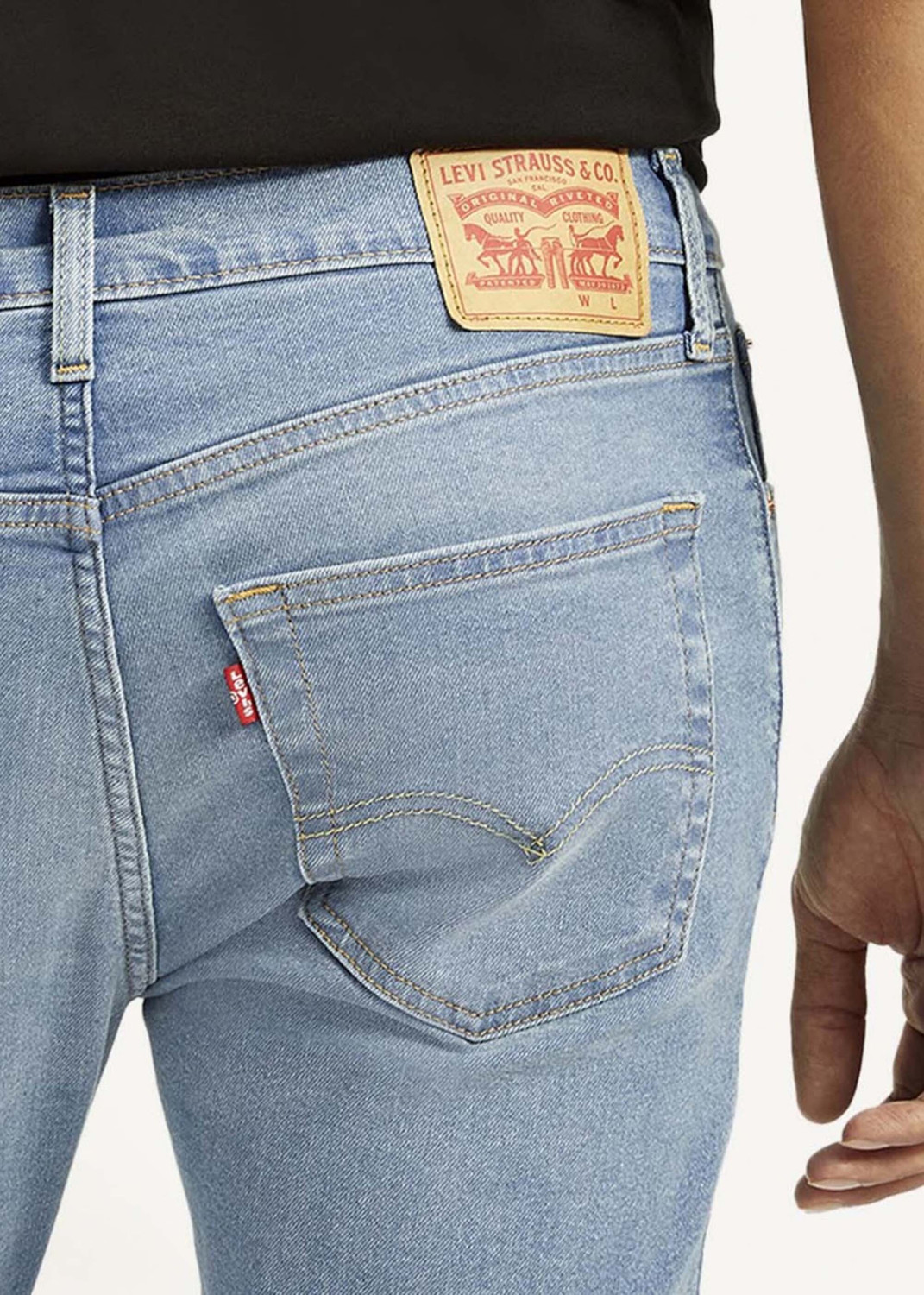 Image of LEVI'S 512 Tapered Fit Men Blue Jeans