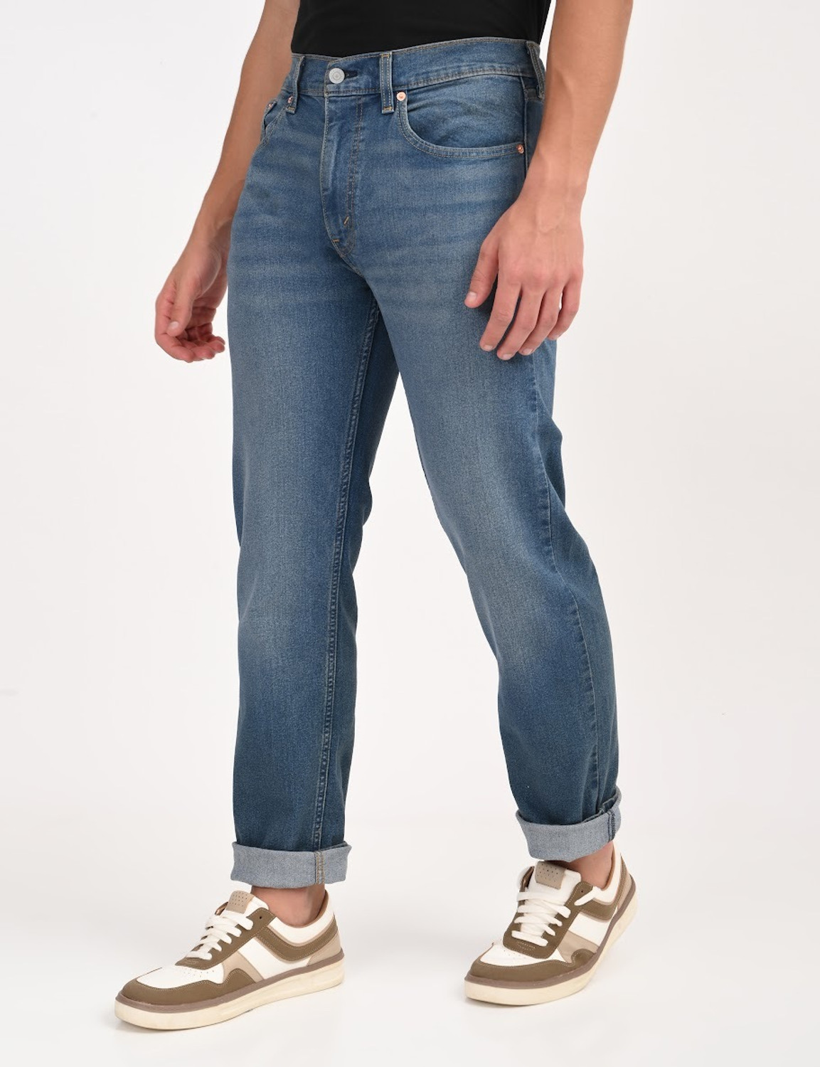 Image of LEVI'S Straight Fit Men Blue Jeans