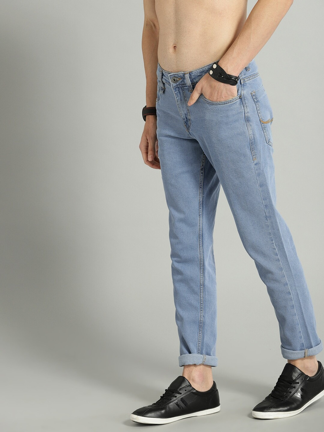Image of Roadster Slim Men Blue Jeans