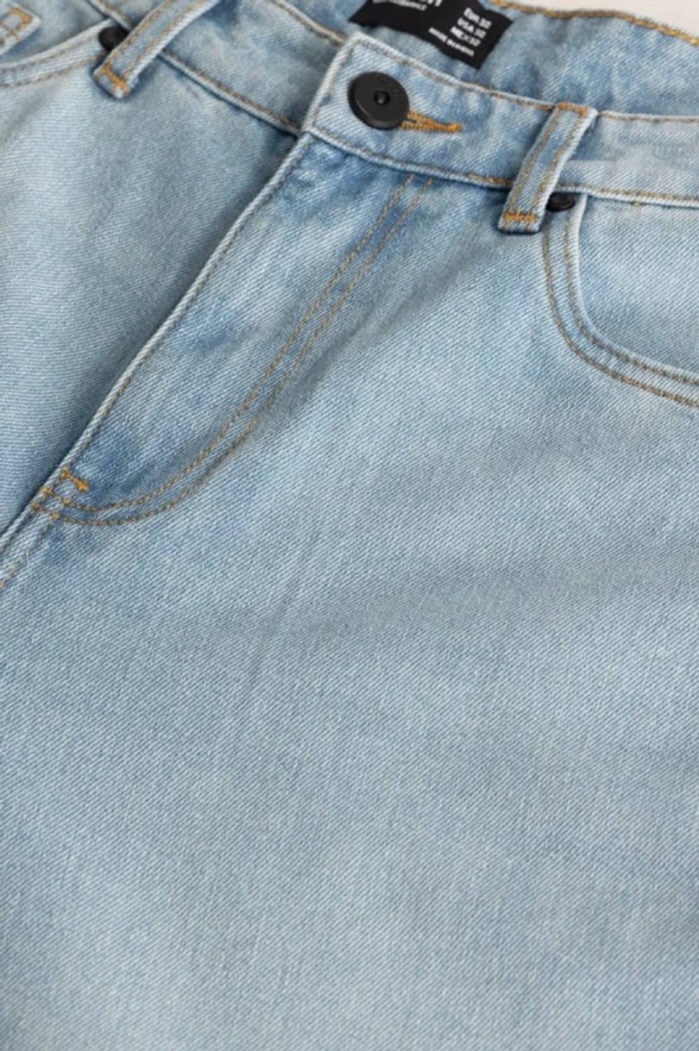 Snitch Loose Fit Men Light Blue Jeans - Image 5