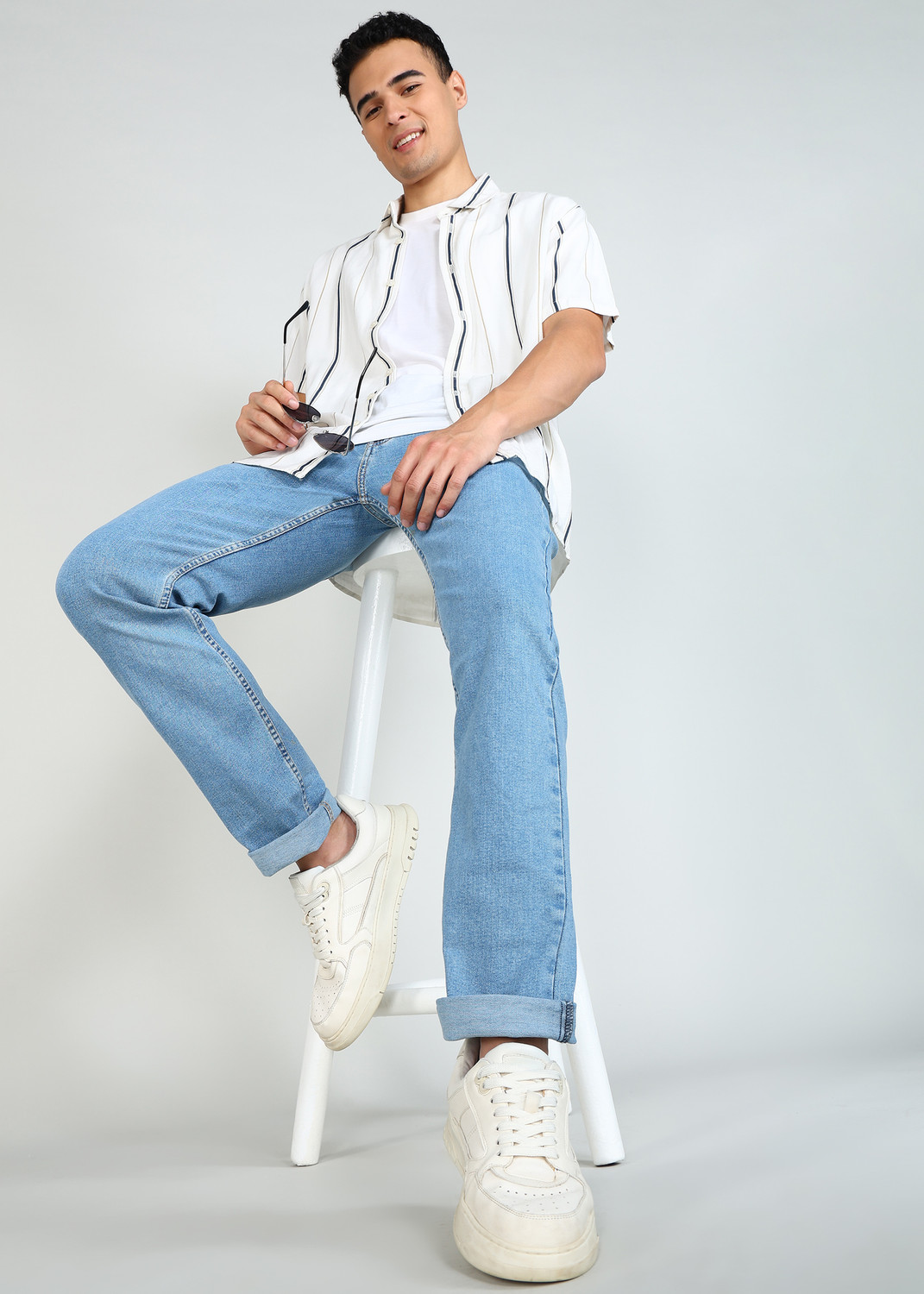 Image of LEVI'S Tapered Fit Men Light Blue Jeans