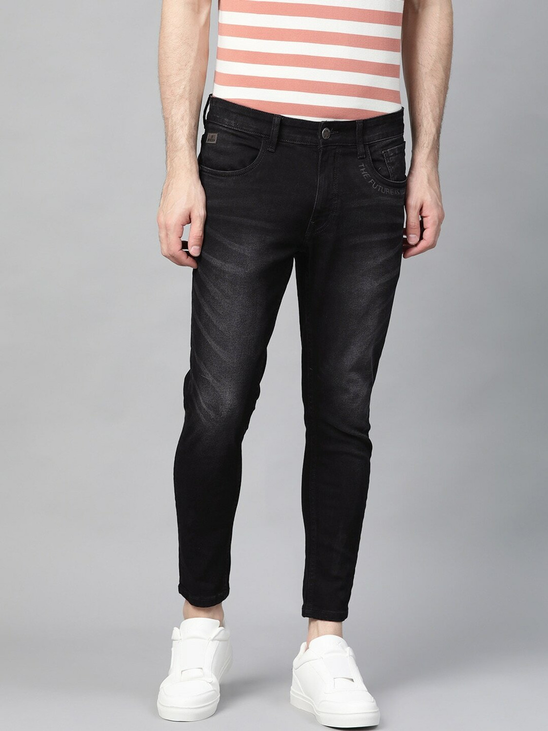 Image of WROGN Skinny Men Black Jeans